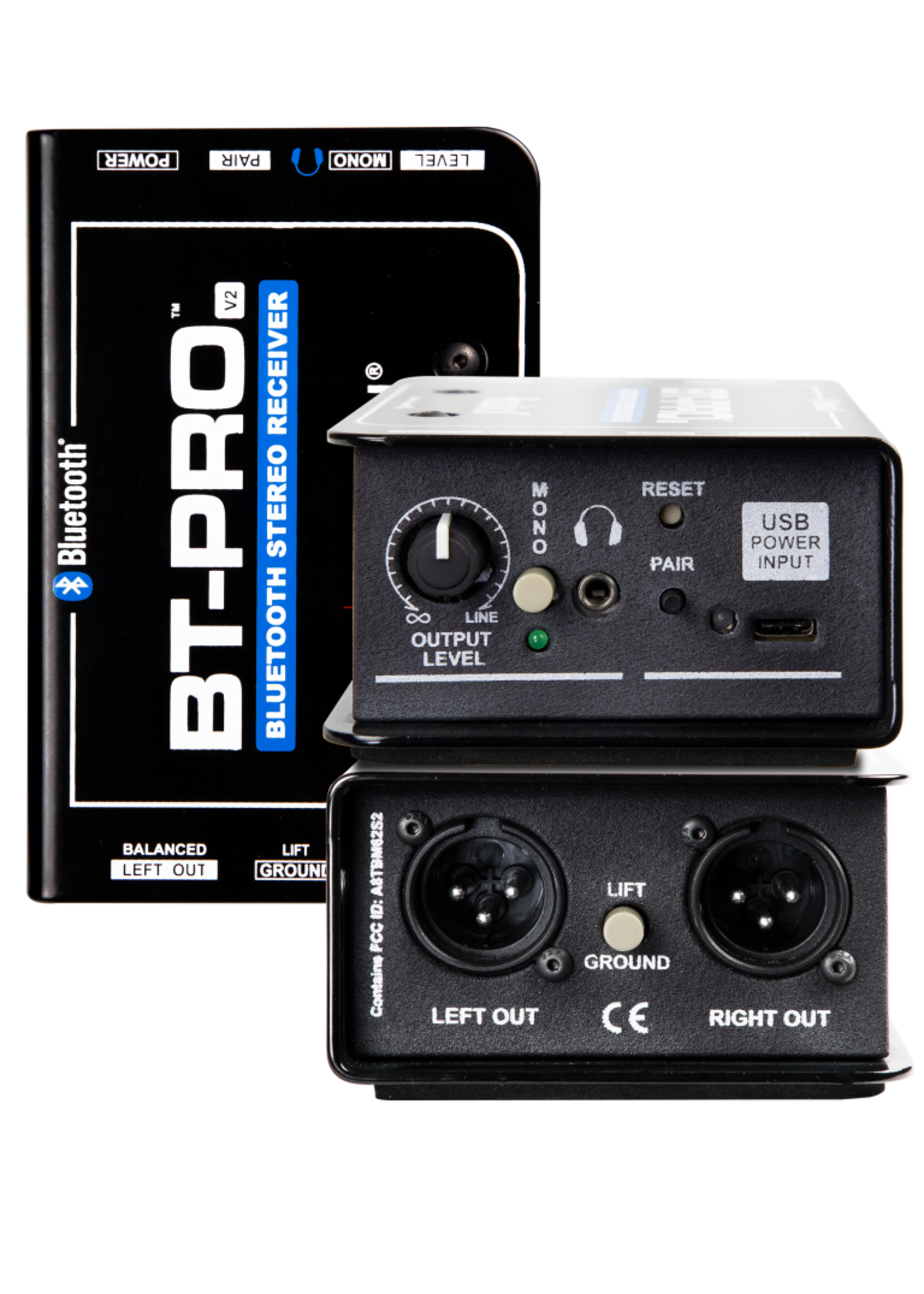 Radial engineering Radial R800105700 BT Pro V2 Stereo Bluetooth  Direct Box