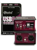 Radial engineering Radial R800105000 USB-Pro 2-channel Direct Box