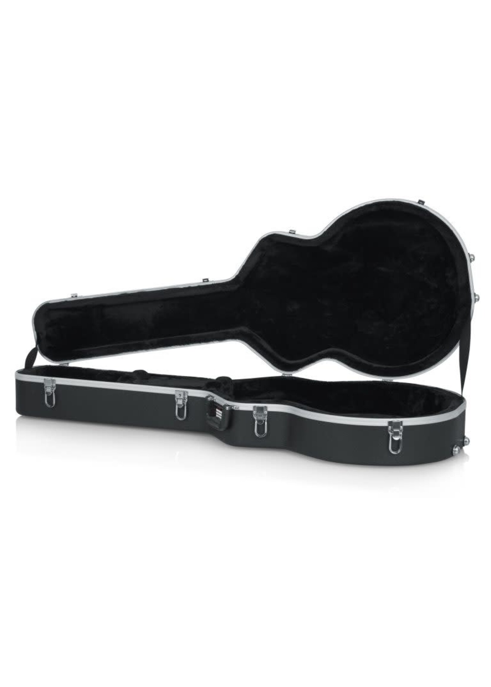 Gator Gator GC-335 335 Style Deluxe Molded Hard Case for Semi-Hollow Guitars (Gibson 335), Black
