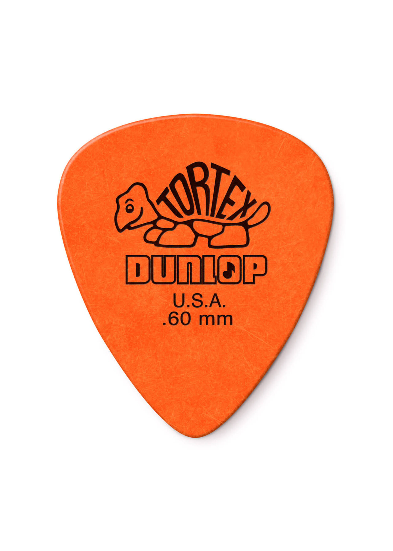Dunlop Dunlop 418P.60 Tortex Standard .60mm Orange Guitar Picks 12-Pack