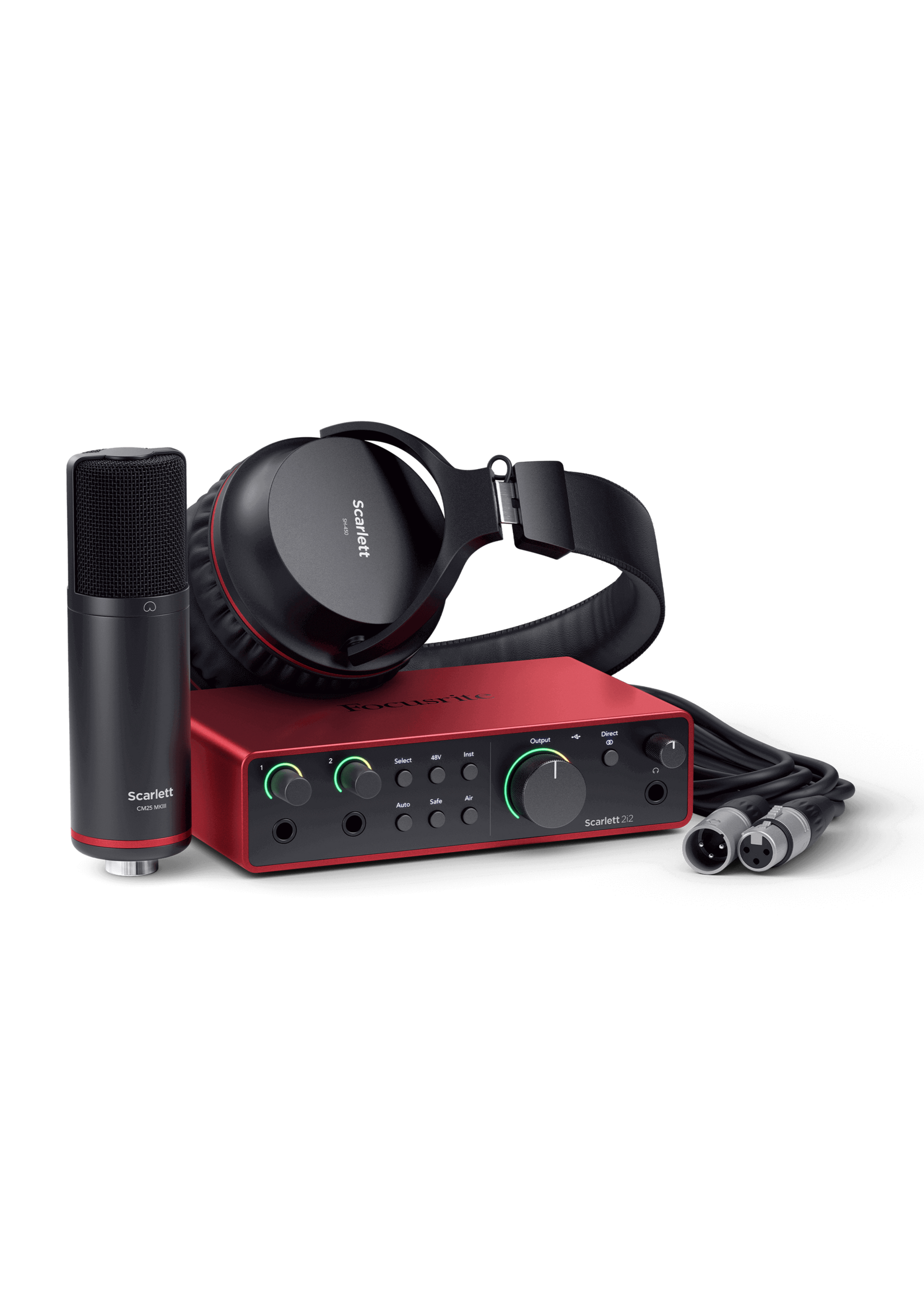 Focusrite Focusrite Scarlett 2i2 Studio 4th Gen Audio Interface Recording Bundle