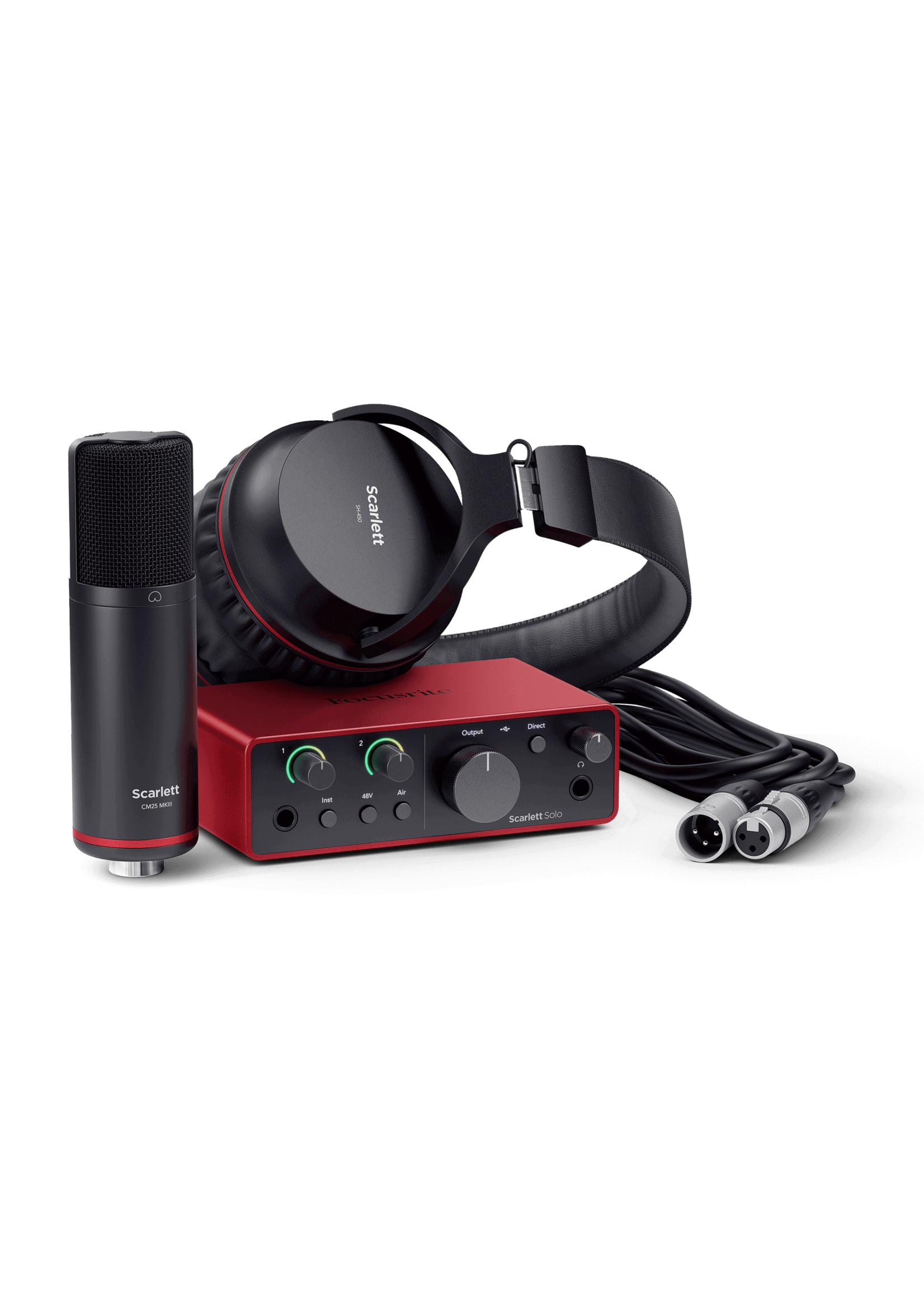 Focusrite Focusrite AMS-SCARLETT-SOLO-STU-4G Scarlett Solo Studio Pack (Gen 4)