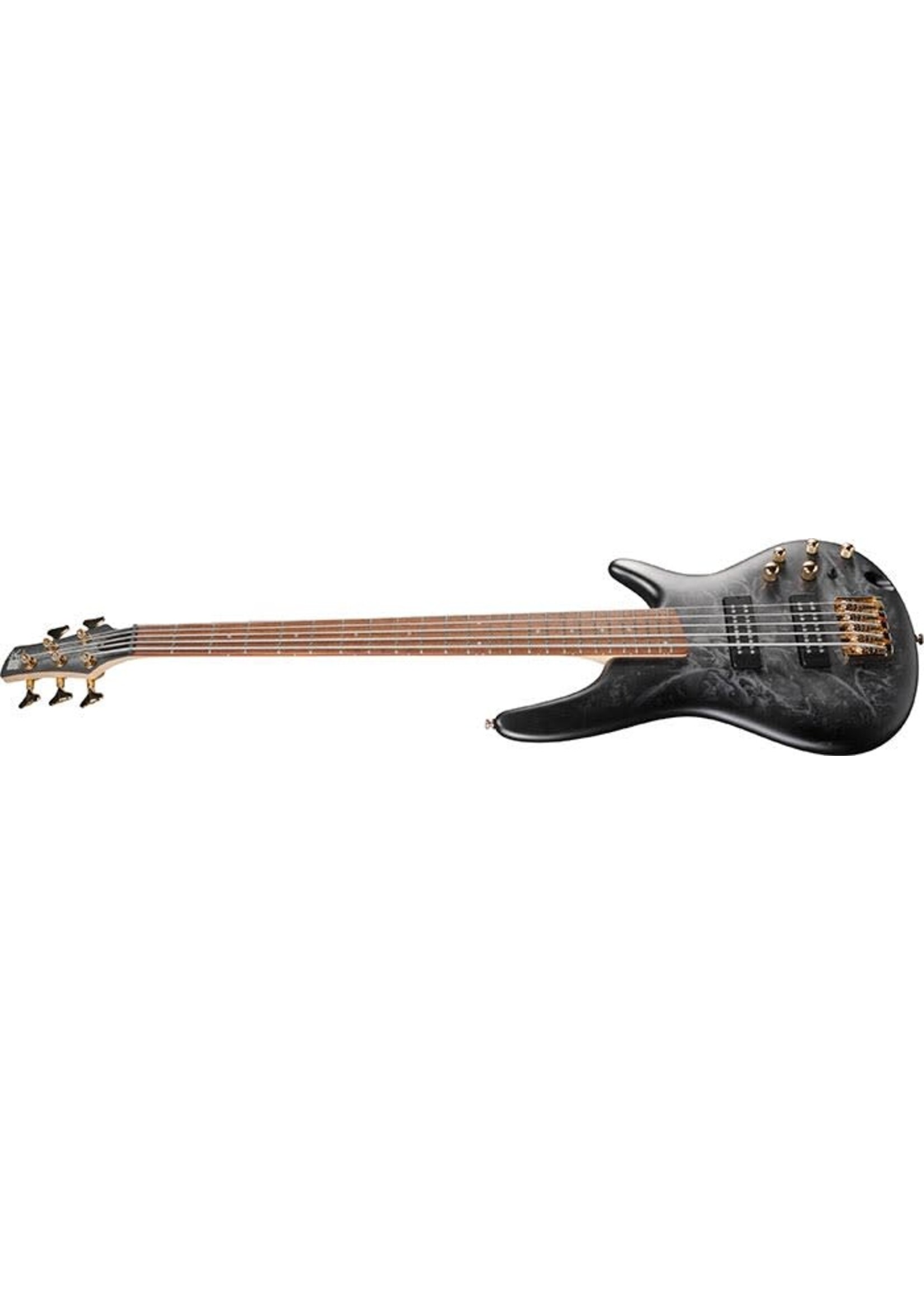 Ibanez Ibanez SR305EDXBZM 5 String Bass Guitar, Black Ice Frozen Matte