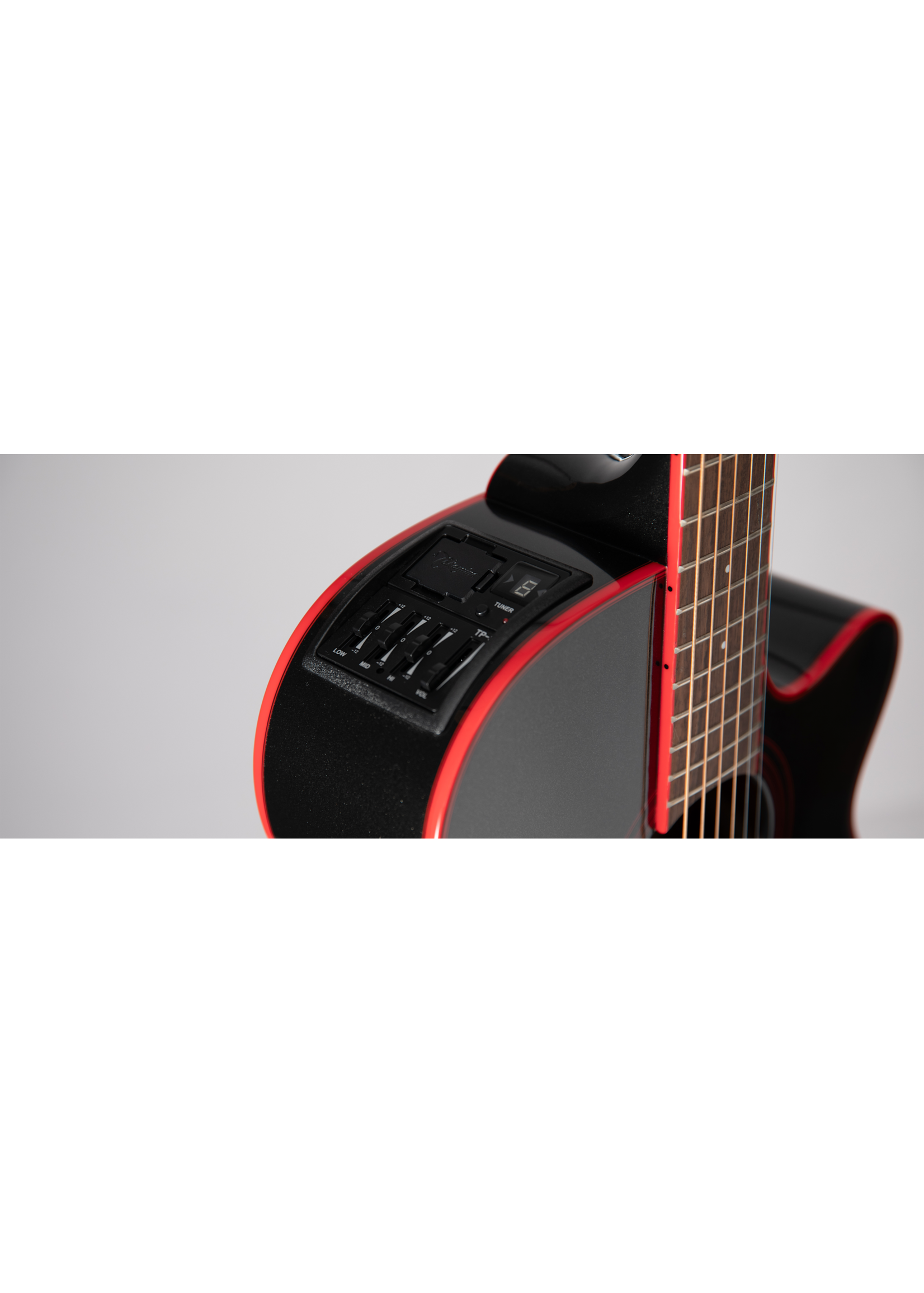 Takamine Takamine GF49CE CB FXC Acoustic-Electric Guitar - Cosmic Black