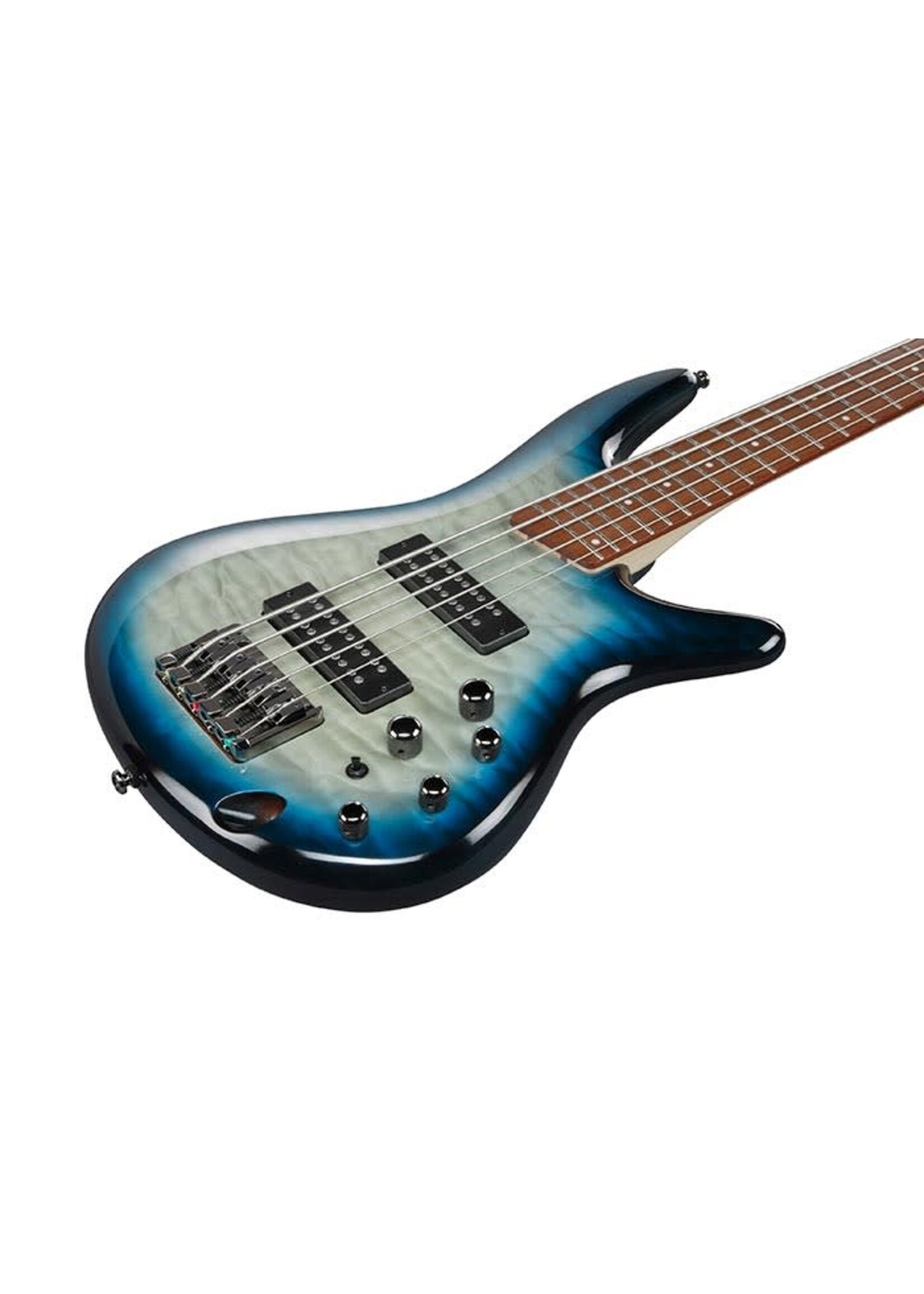 Ibanez Ibanez SR Standard SR405EQMSCB 5-string Bass Guitar - Stained Cosmic Blue Starburst