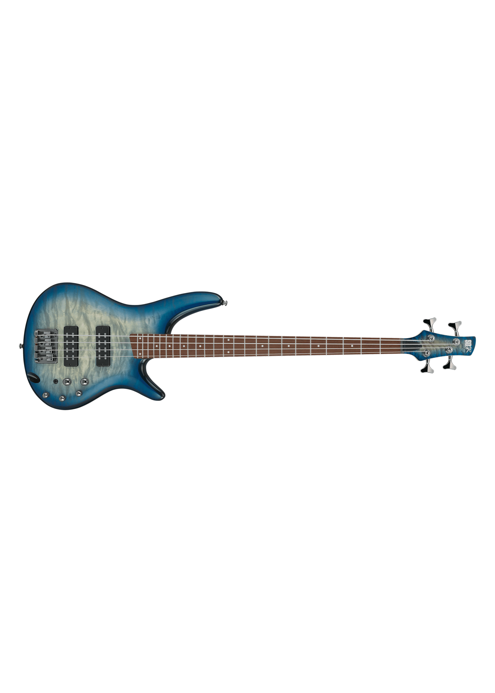Ibanez Ibanez SR Standard SR400EQMSCB Bass Guitar - Stained Cosmic Blue Starburst