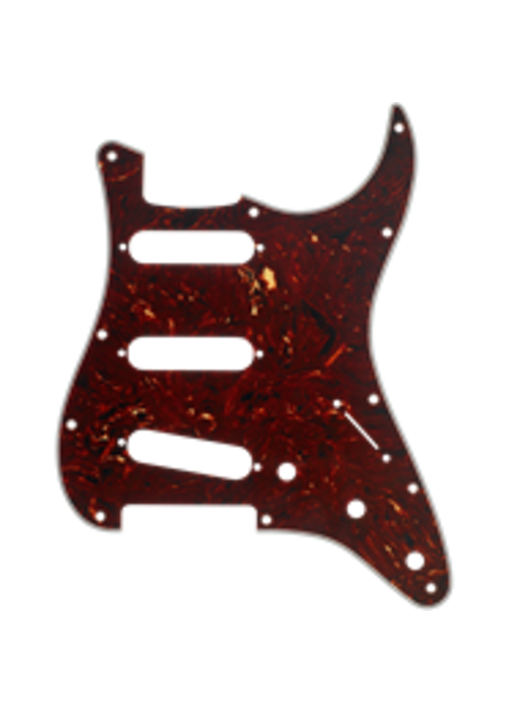 Fender Fender 0992142000 11-Hole Modern-Style Stratocaster® S/S/S Pickguard Tortoise Shell