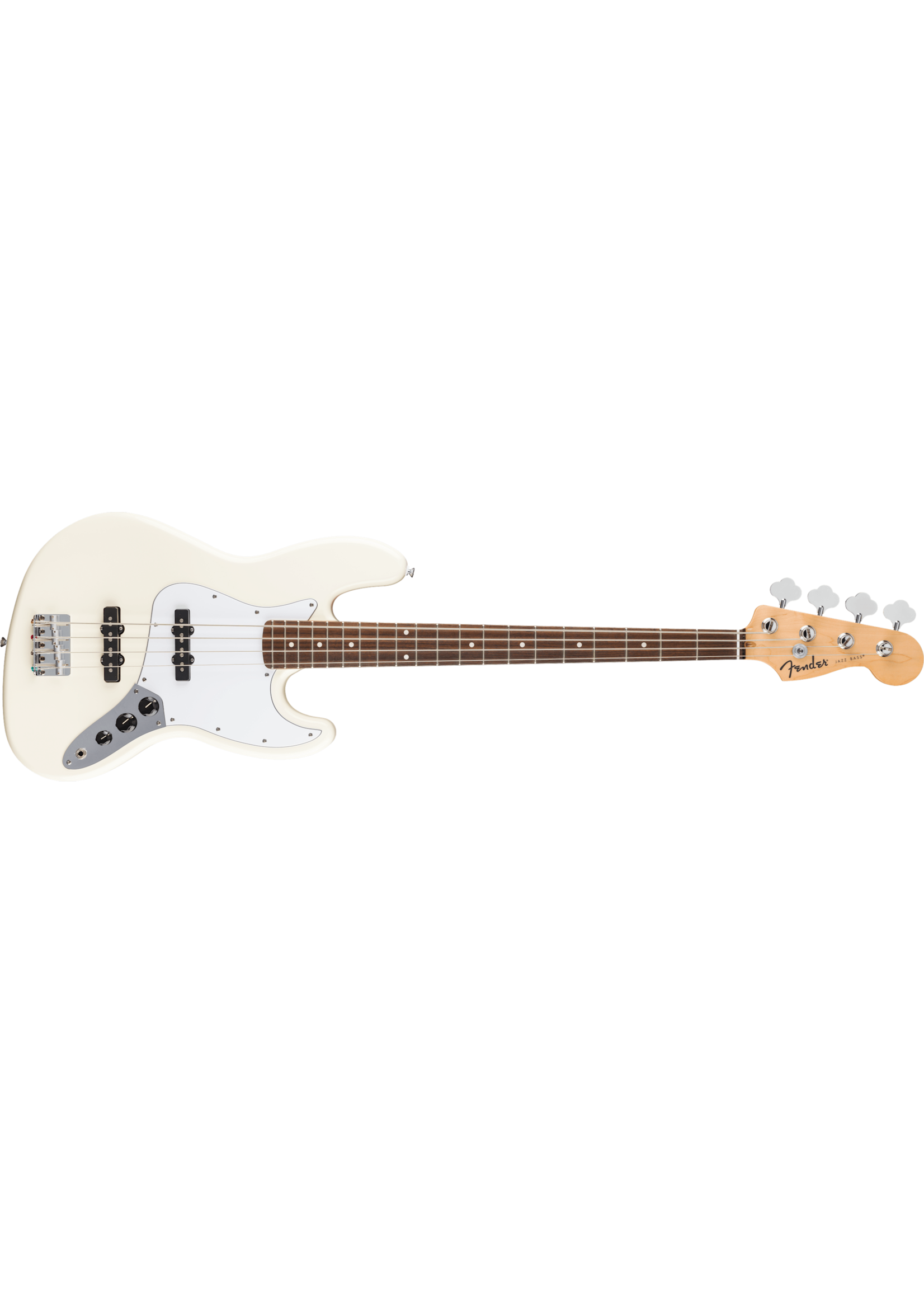 Fender Fender 0266840505 Standard Jazz Bass -  Laurel Fingerboard, Olympic White