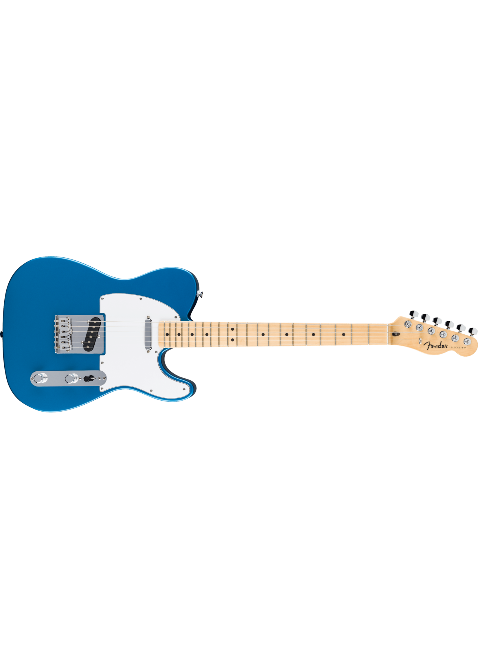 Fender Fender 0266020560 Standard Telecaster Maple Fingerboard White Pickguard,  Aqua Marine Metallic