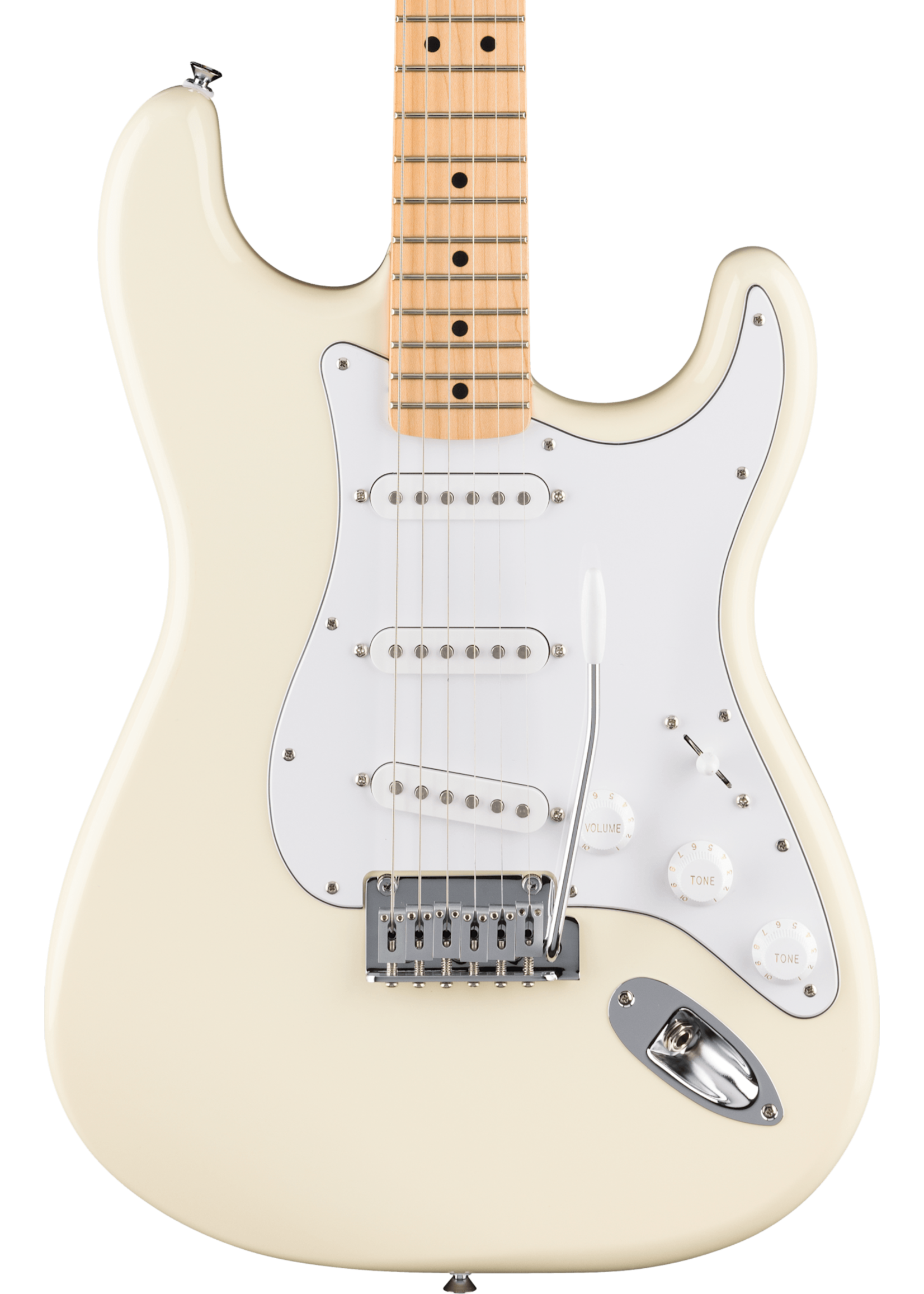 Fender Fender 0266220505 Standard Stratocaster Maple Fingerboard, Olympic White