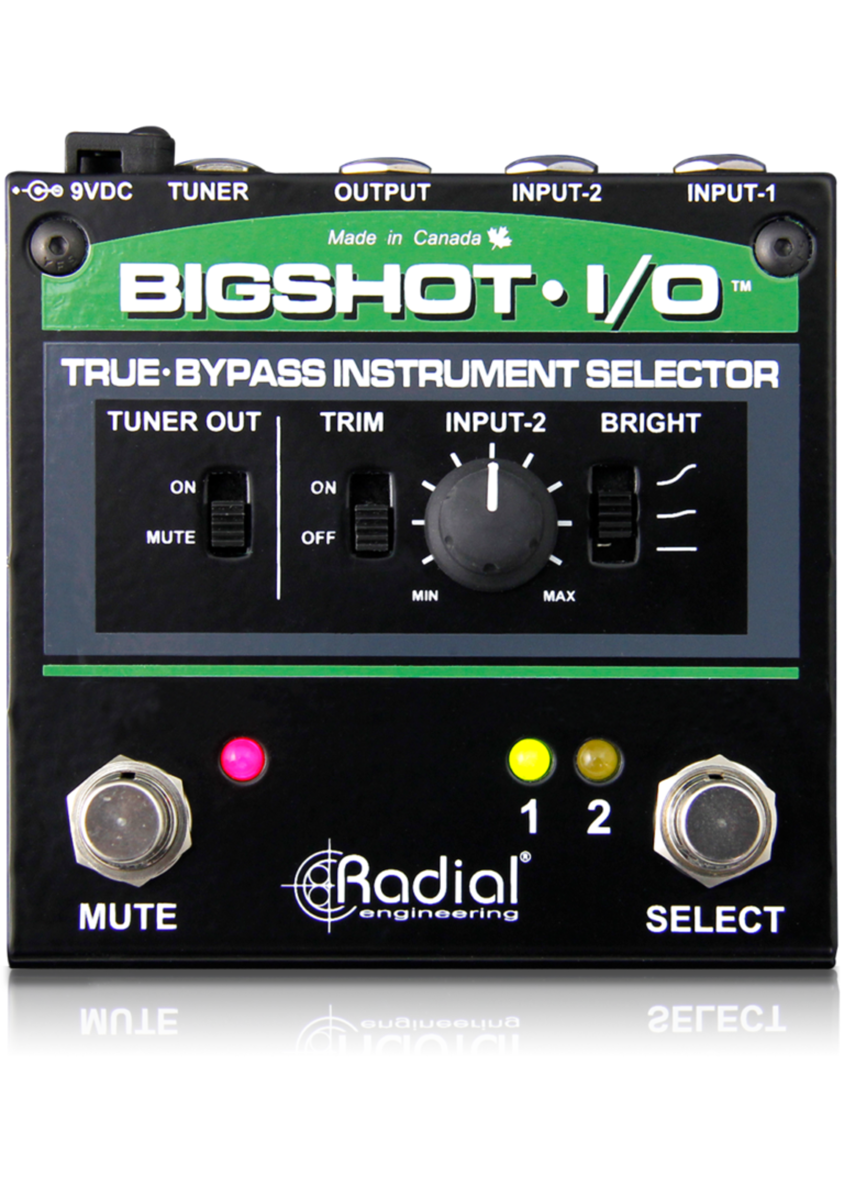 Radial engineering Radial BigShot I/O True-bypass Instrument Selector