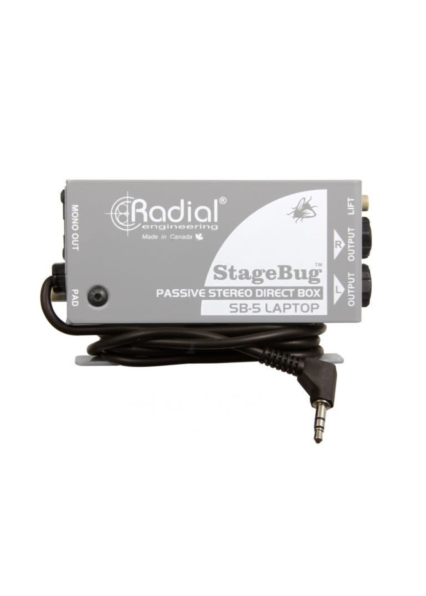 Radial engineering Radial SB-5 StageBug Comoact Stereo Laptop DI