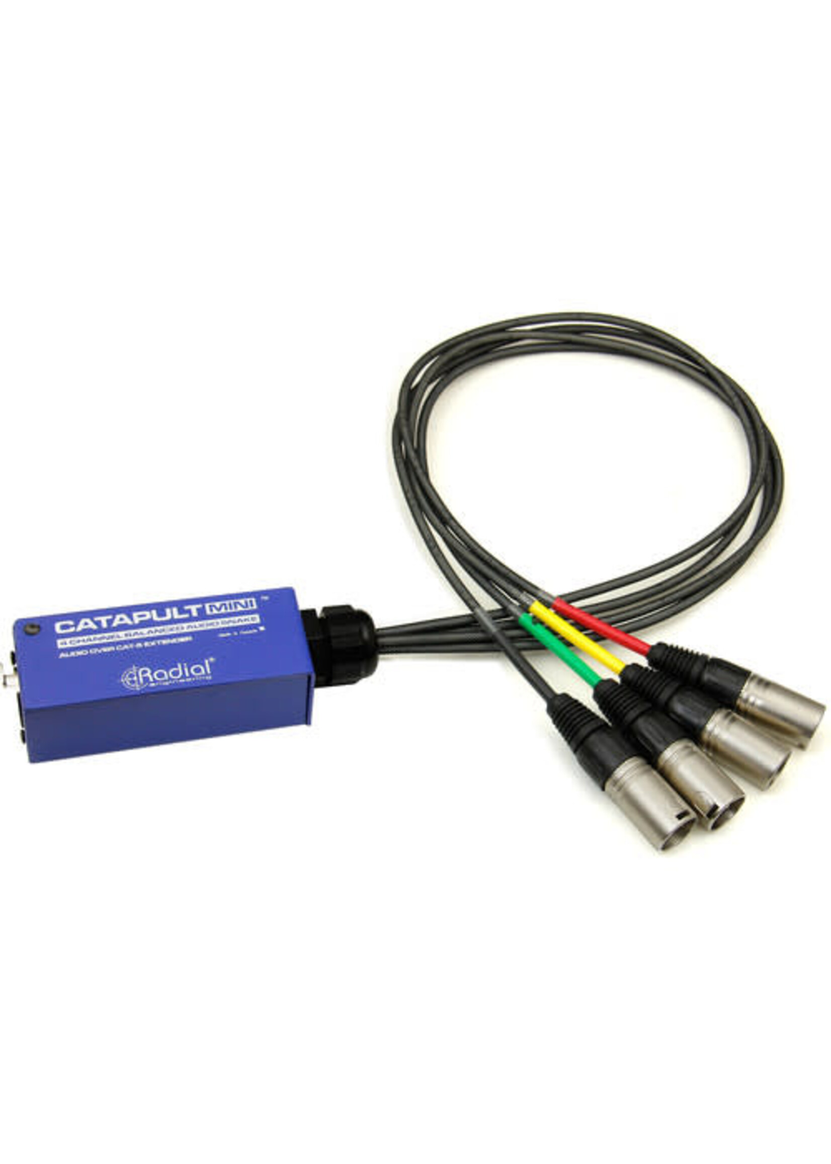 Radial engineering Radial Engineering Catapult Mini RX 4-Channel Cat 5 Audio Snake