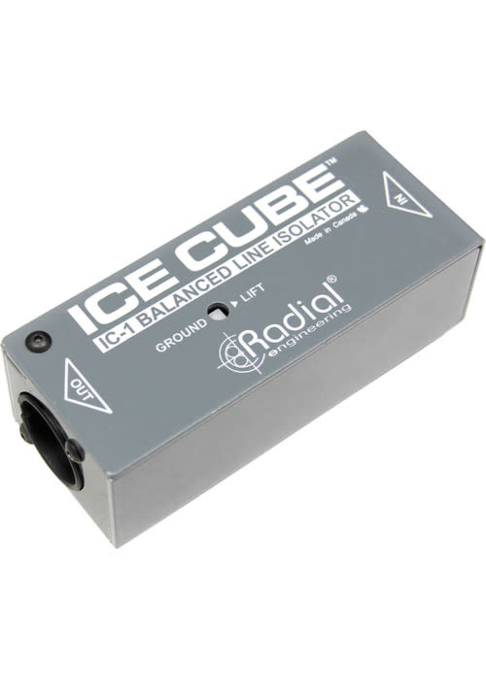 Radial engineering Radial IC-1 IceCube Balanced Line Isolator and Hum Eliminator