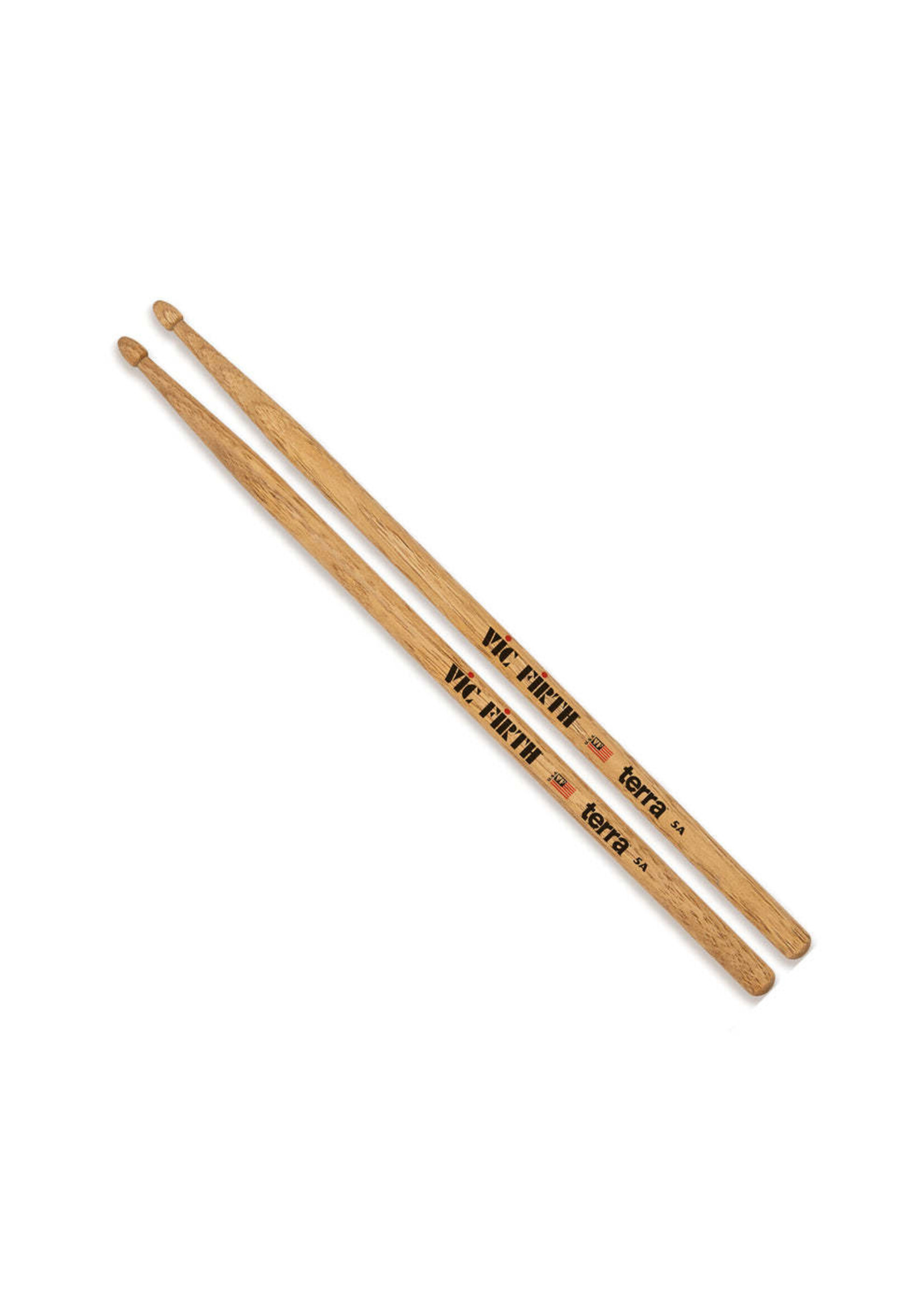 Vic Firth Vic Firth 5AT Terra Series Drumsticks, 5A, Wood Tip