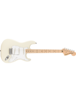 Squier Squier 0378002505 Affinity Series Stratocaster, Maple Fingerboard, White Pickguard, Olympic White
