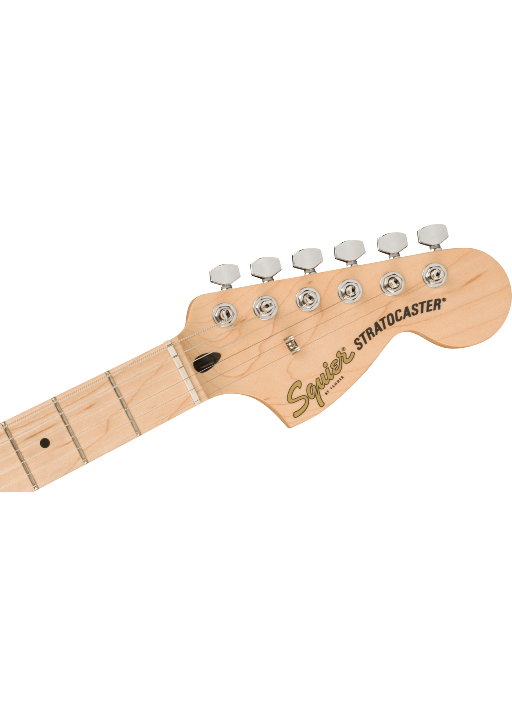 Squier Squier 0378002505 Affinity Series Stratocaster, Maple Fingerboard, White Pickguard, Olympic White