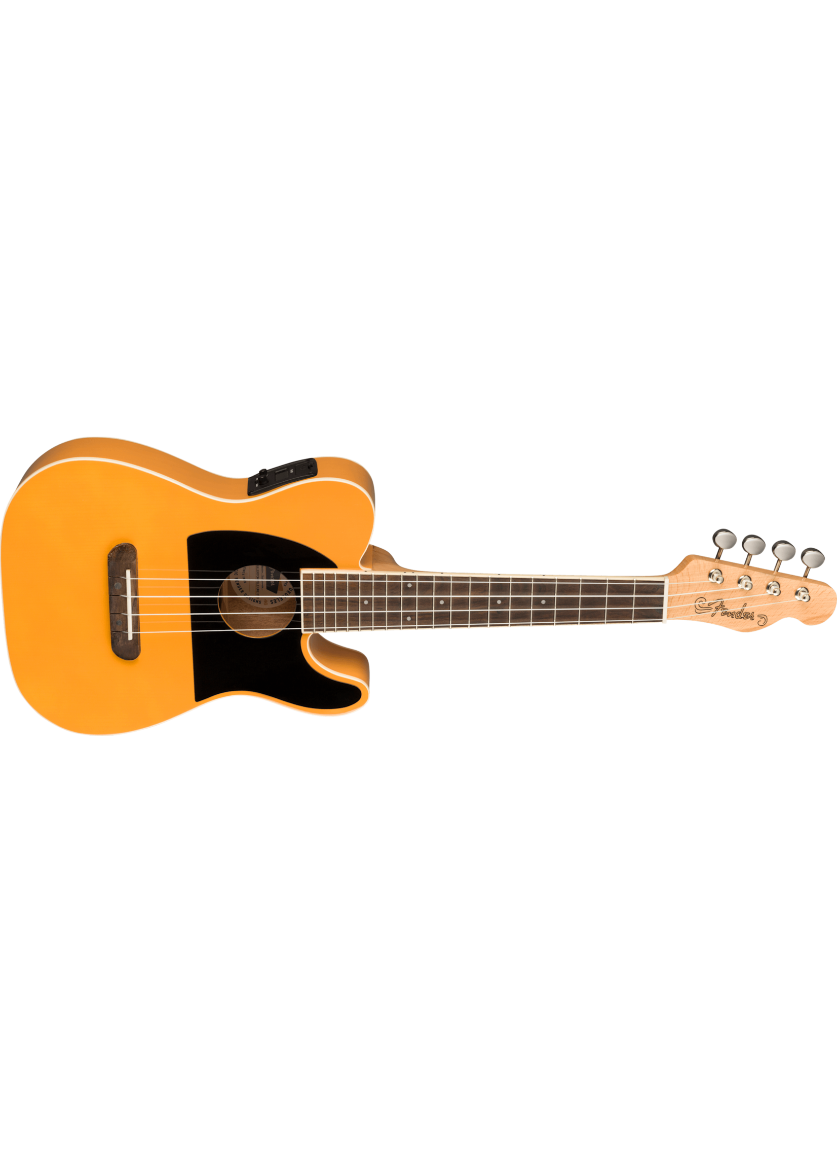 Fender Fender 0971653050 Fullerton Tele Uke, Butterscotch Blonde