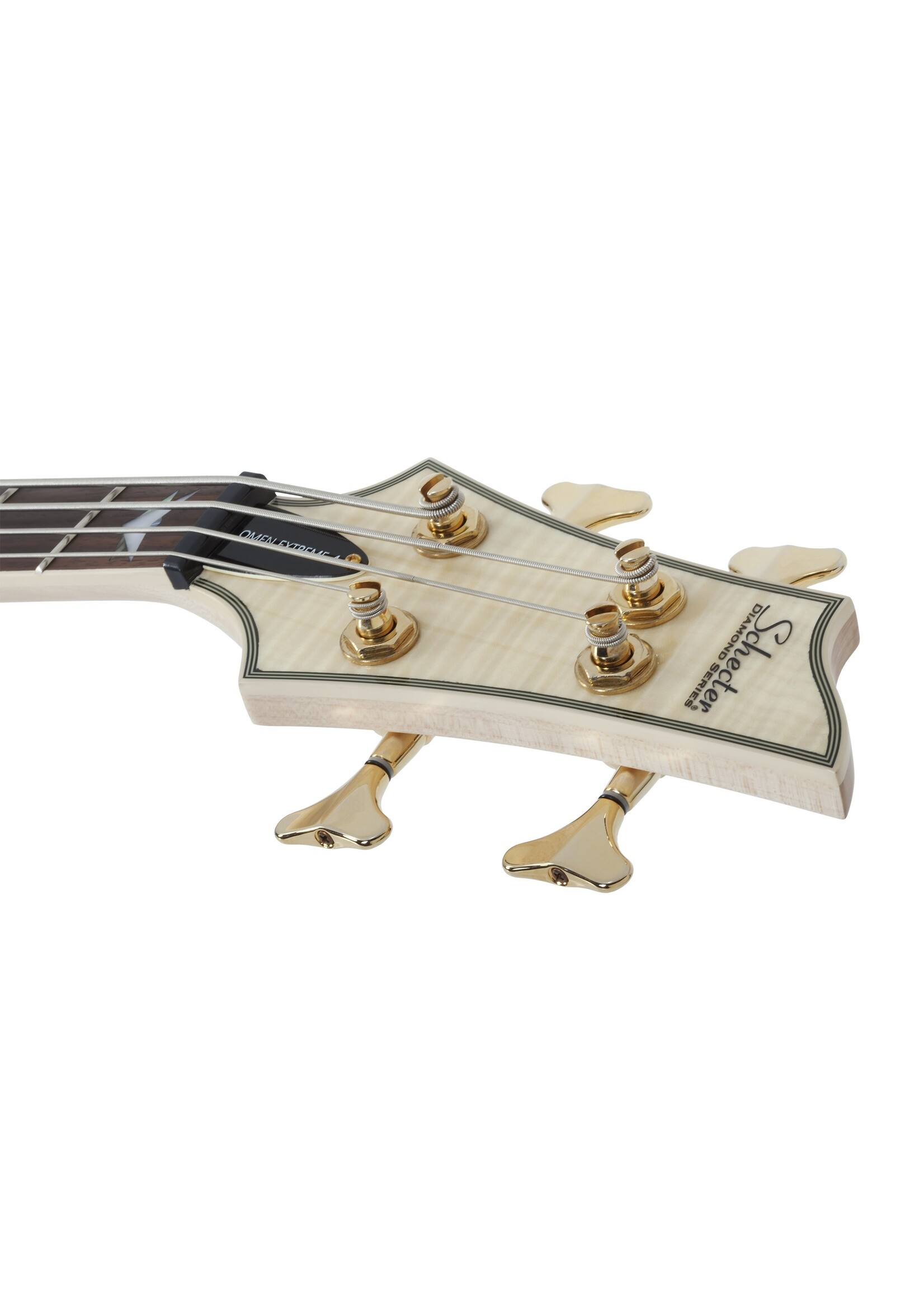 Schecter Schecter 2050 Omen Extreme-4 4-String Bass Guitar, Gloss Natural