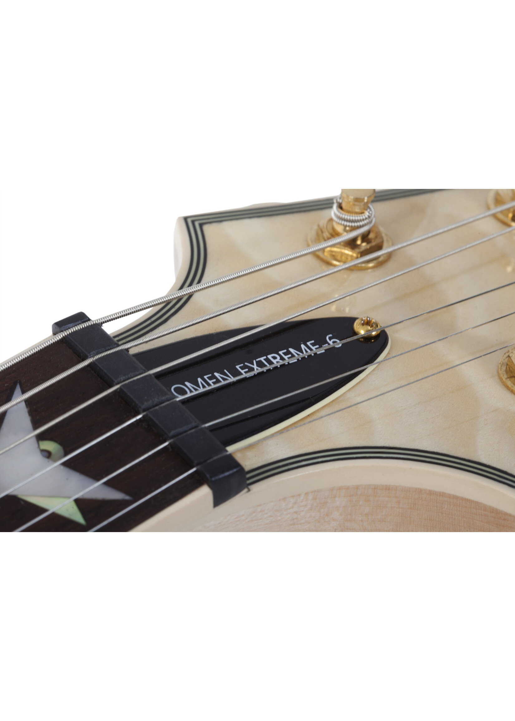 Schecter Schecter 2033 Omen Extreme-6 Guitar,  Gloss Natural