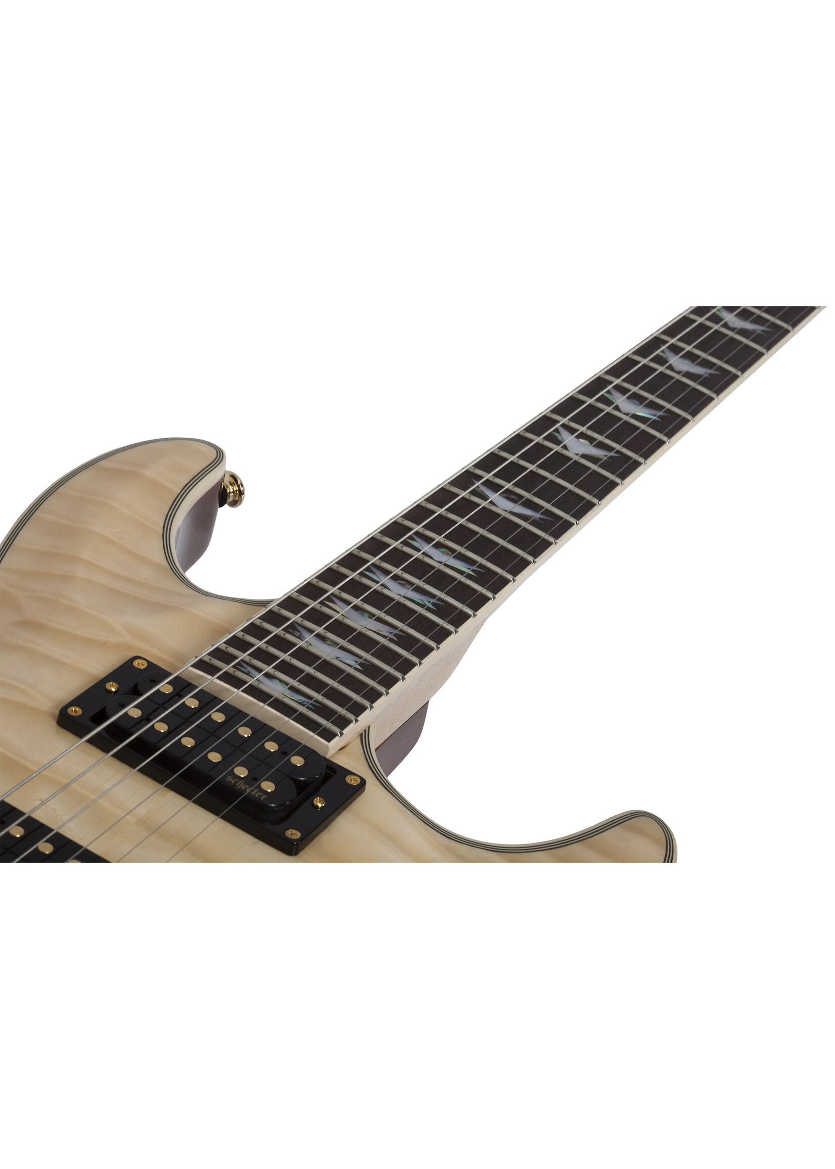 Schecter Schecter 2033 Omen Extreme-6 Guitar,  Gloss Natural