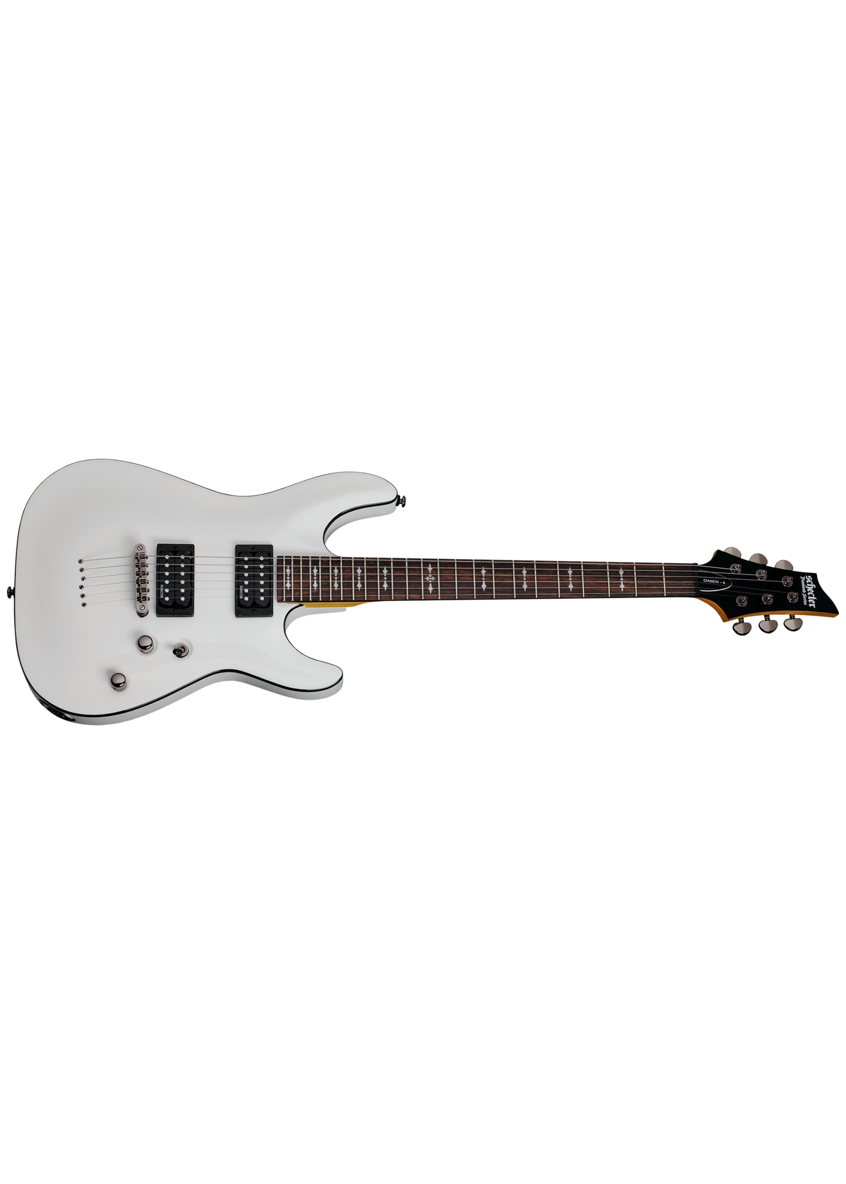 Schecter Schecter 2061 Omen-6 Guitar,  Vintage White (VWHT)