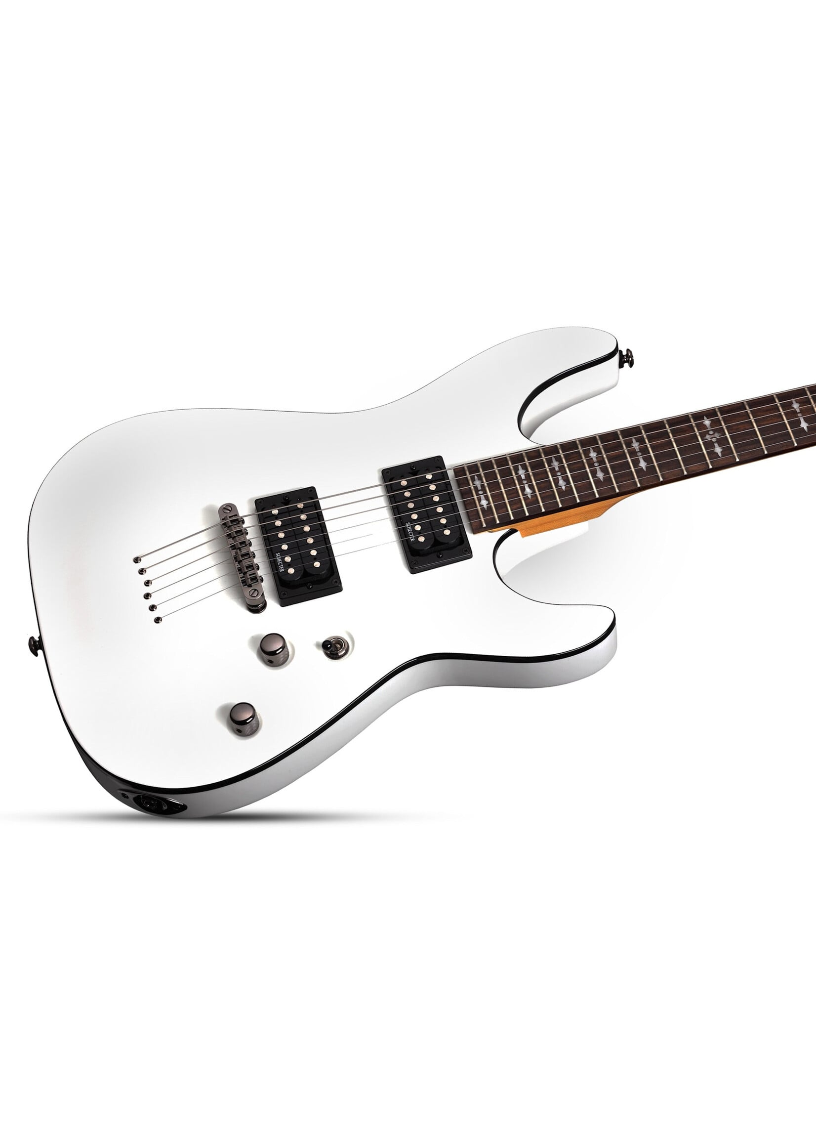 Schecter Schecter 2061 Omen-6 Guitar,  Vintage White (VWHT)