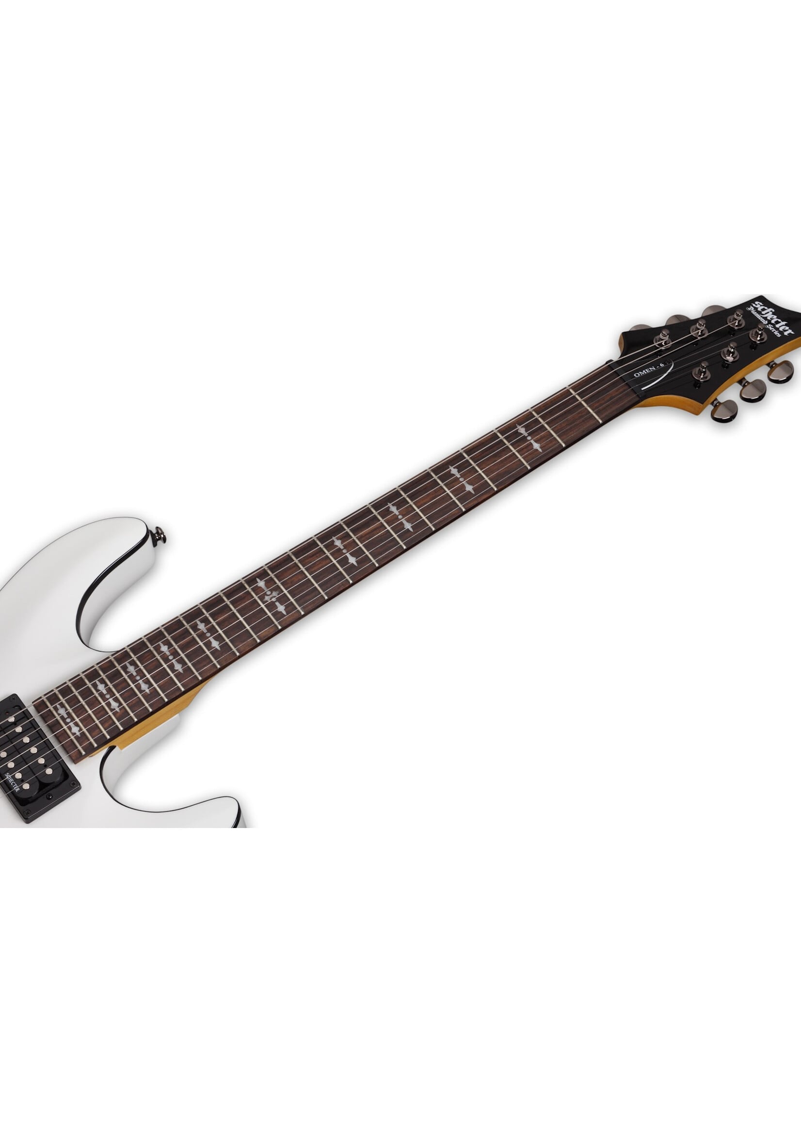 Schecter Schecter 2061 Omen-6 Guitar,  Vintage White (VWHT)