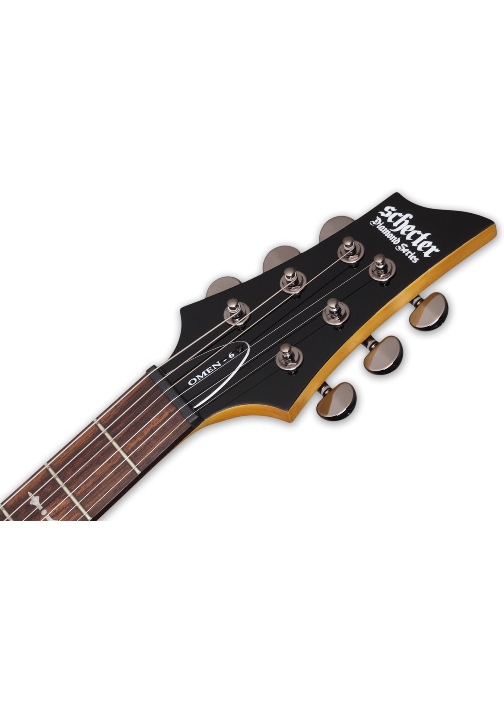 Schecter Schecter 2061 Omen-6 Guitar,  Vintage White (VWHT)