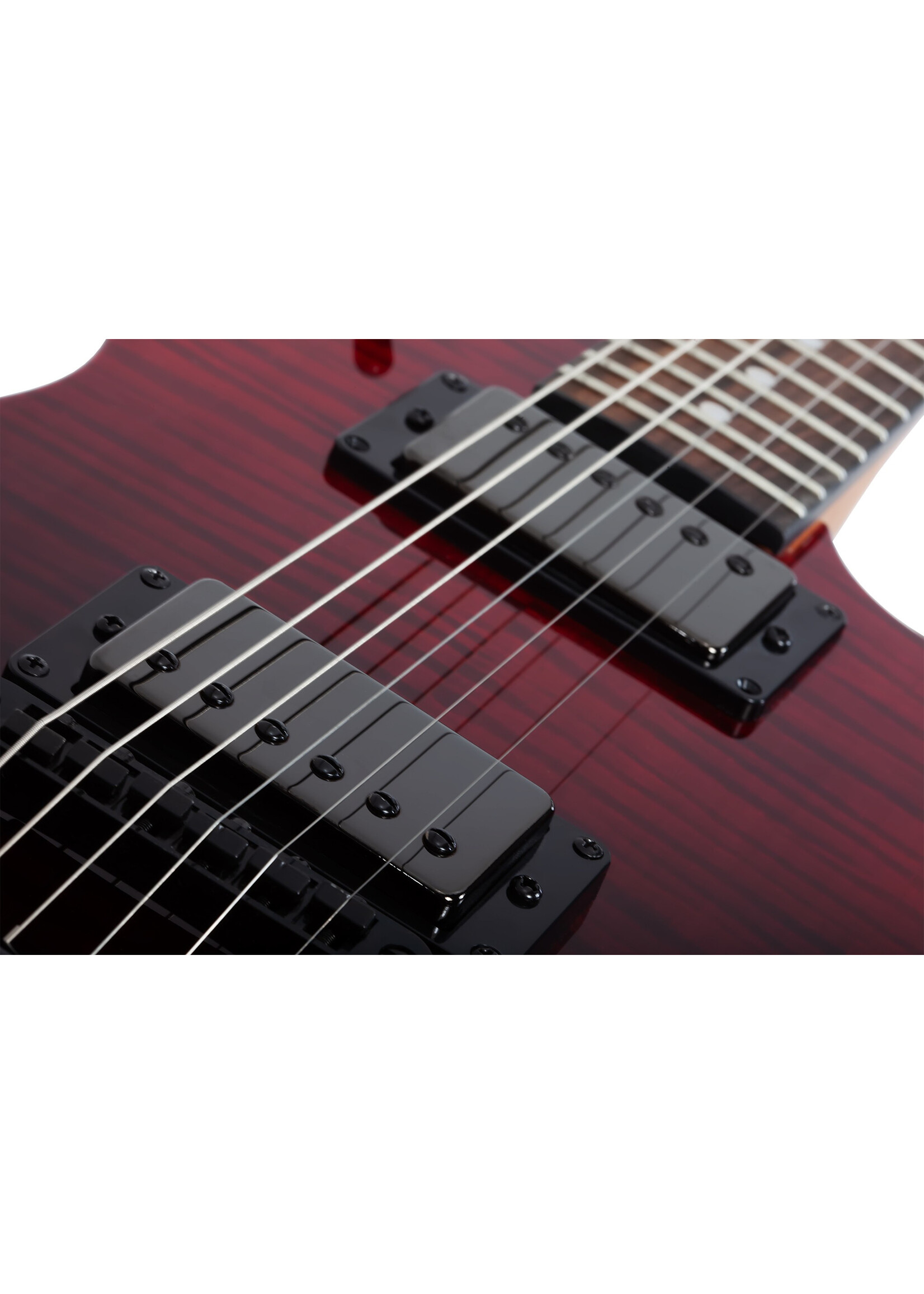Schecter Schecter 3960 Solo-II Standard Electric Guitar, Blood Burst