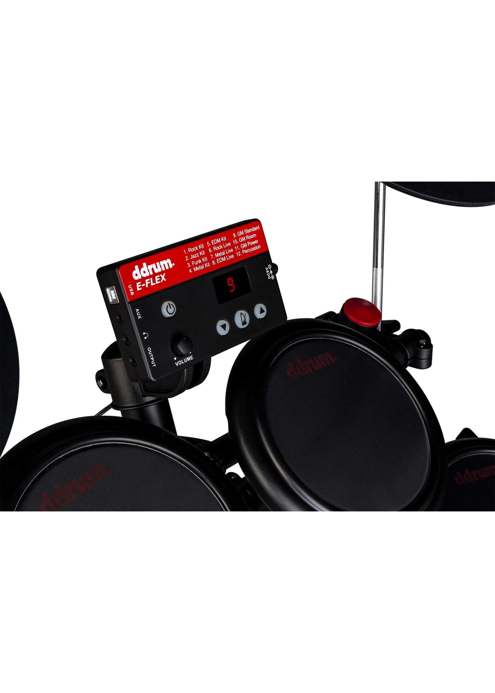 DDrum ddrum EFlex Electronic Drum Set with Mesh Drumheads