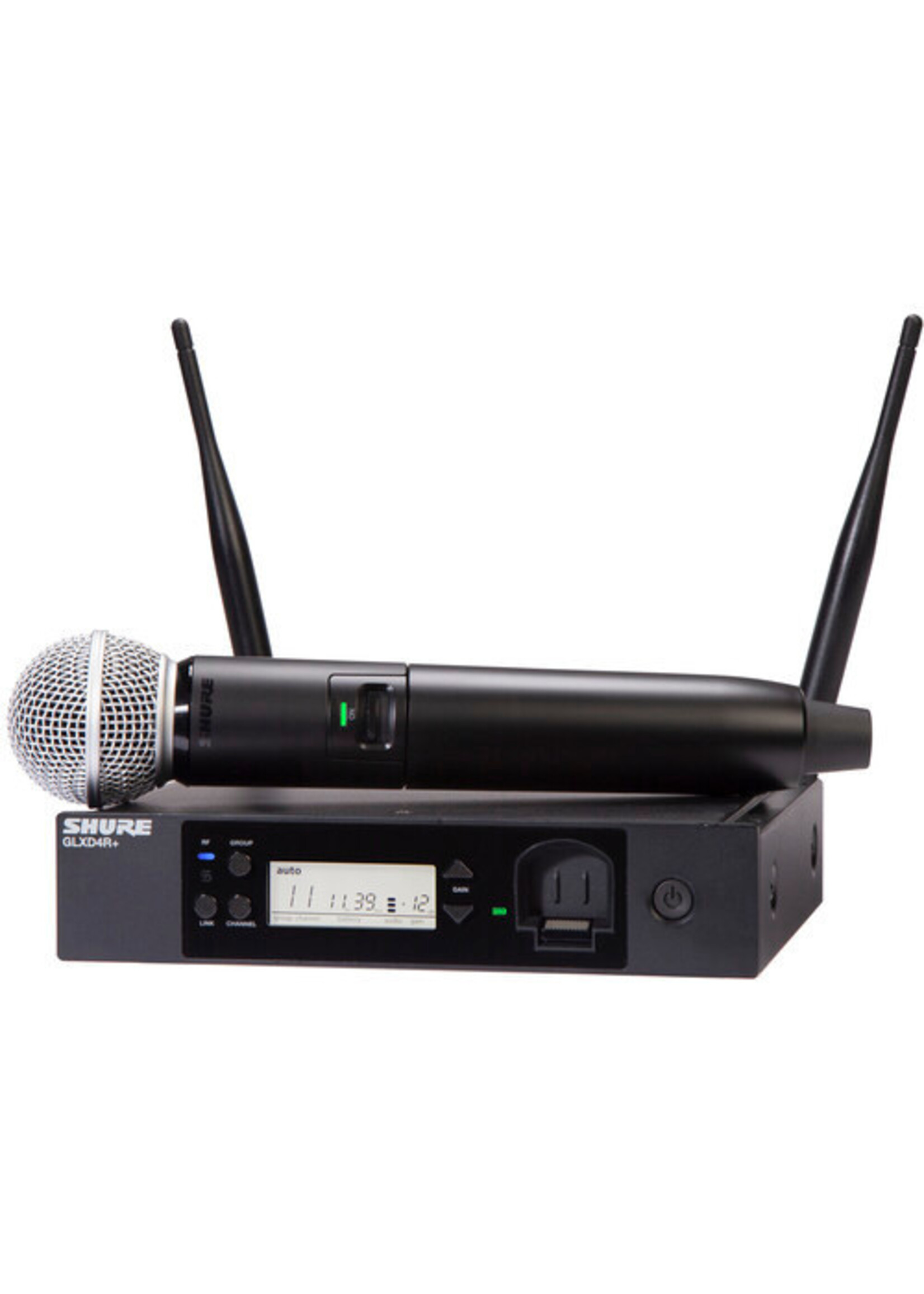 Shure Shure GLXD24R+/SM58-Z3 Dual Band Wireless Handheld Microphone System