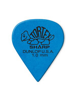 Dunlop Dunlop 412P1.0 Tortex Sharp Blue, 1.0mm, 12 pack