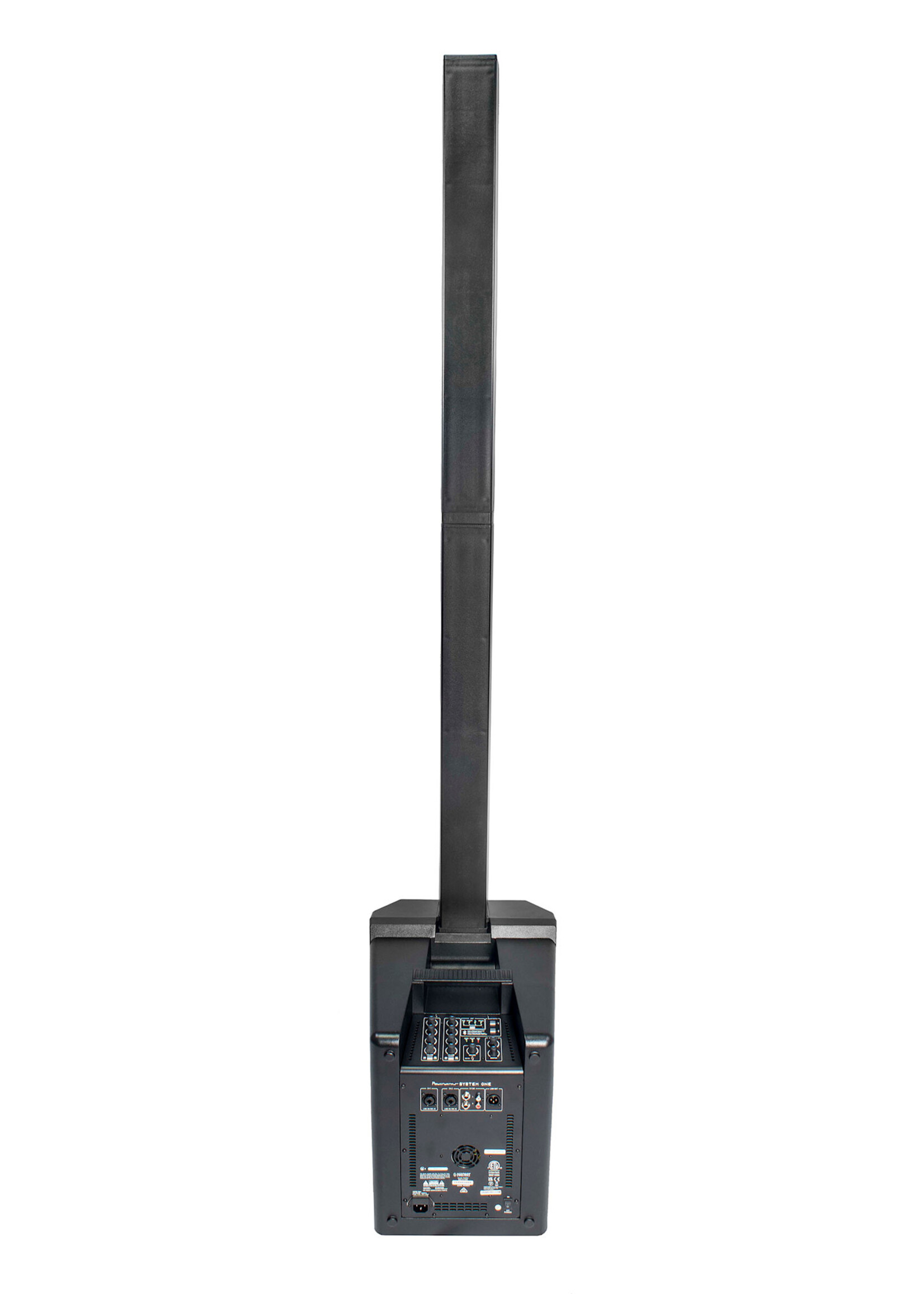 Powerwerks Powerwerks PWRS1 1050w Column Speaker System, 3 Channel Mixer, 10" Subwoofer