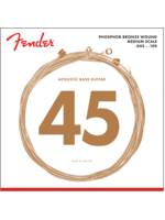 Fender Fender 0737060400 060 Acoustic Bass Strings, Phosphor Bronze, .45-.100 Gauges, (4)