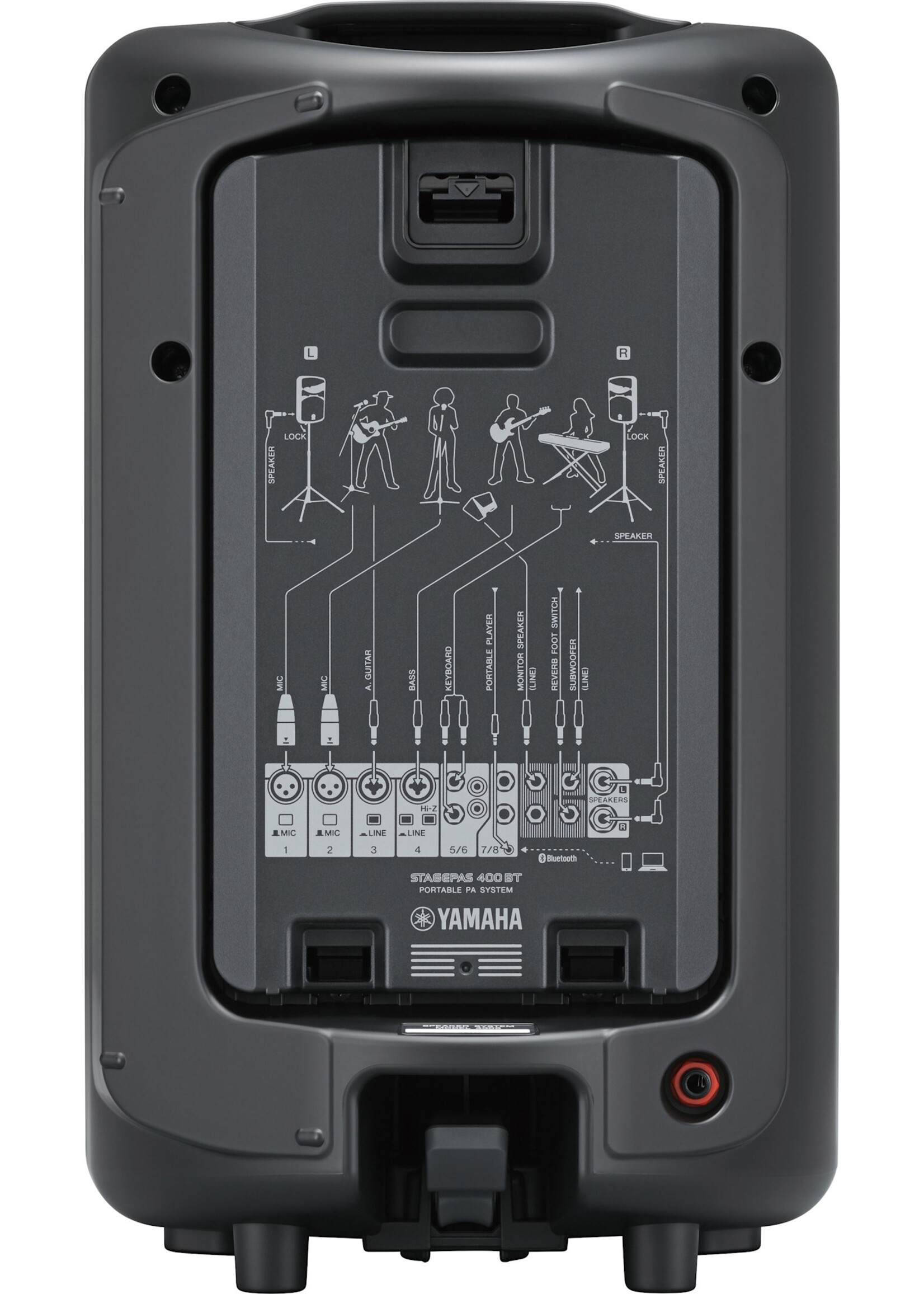 Yamaha Yamaha Stagepas 400BT Portable PA System