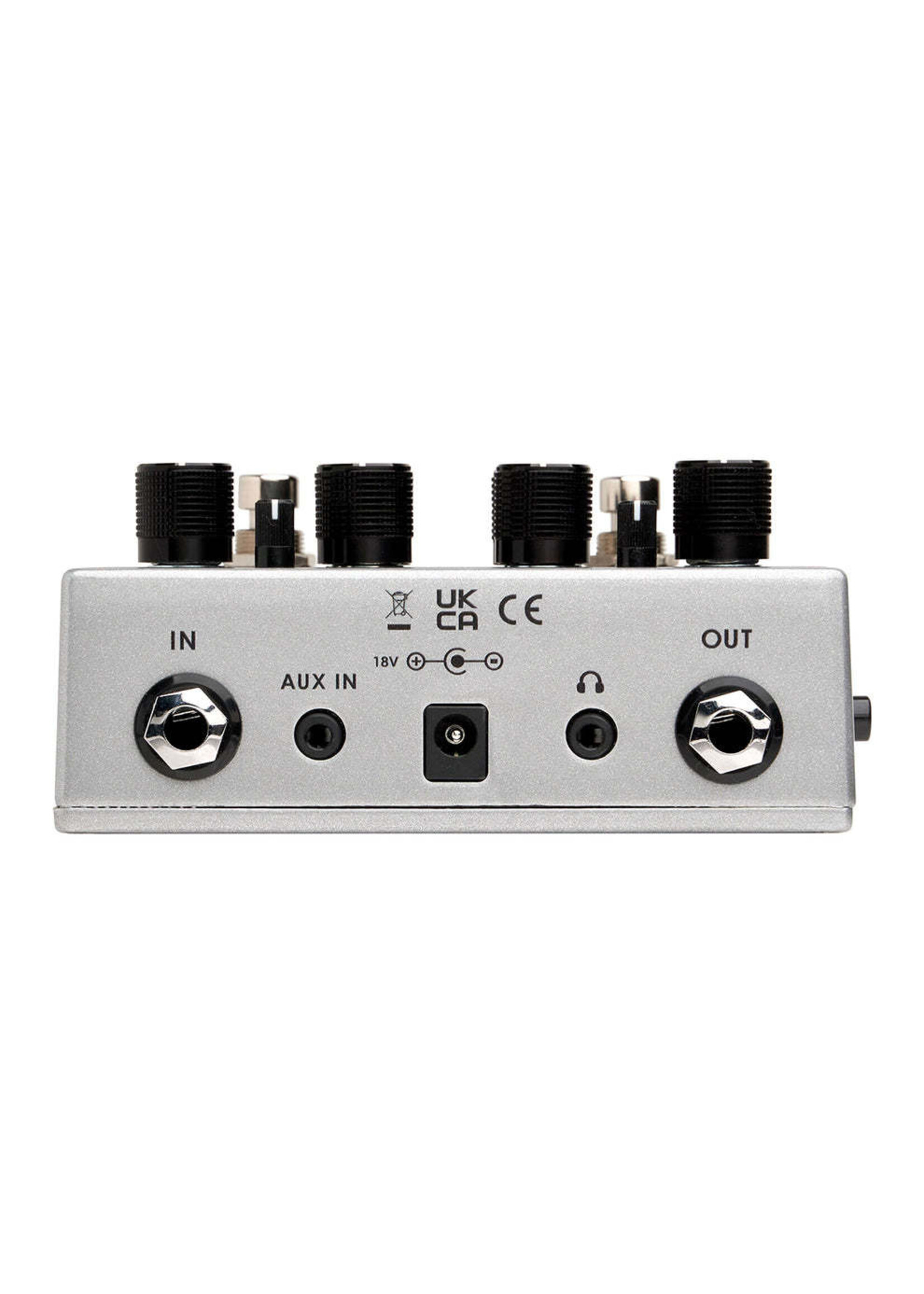 Aguilar Aguilar Tone Hammer DI/Preamp V2 Bass Effects Pedal, Silver