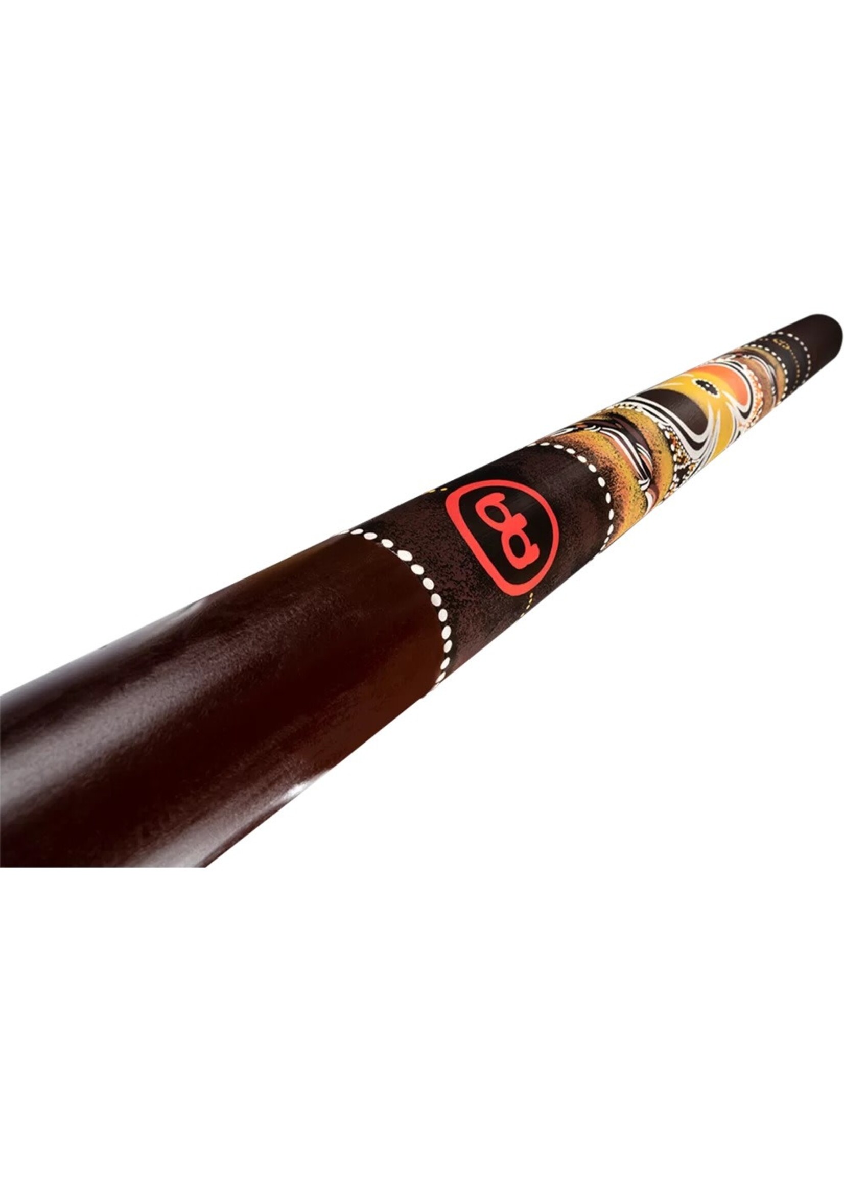 Meinl Meinl SRS1R-L 39-Inch Large Synthetic Rainstick, Dot Painted Design