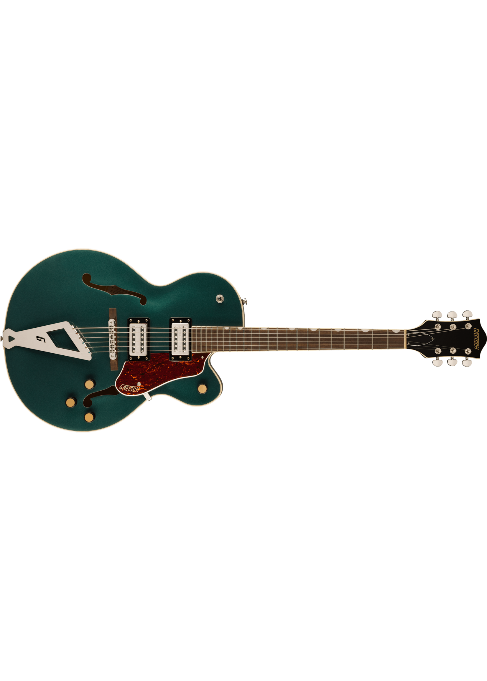 Gretsch Gretsch 2817000546 G2420 Streamliner Hollow Body Chromatic II Tailpiece Guitar Cadillac Green