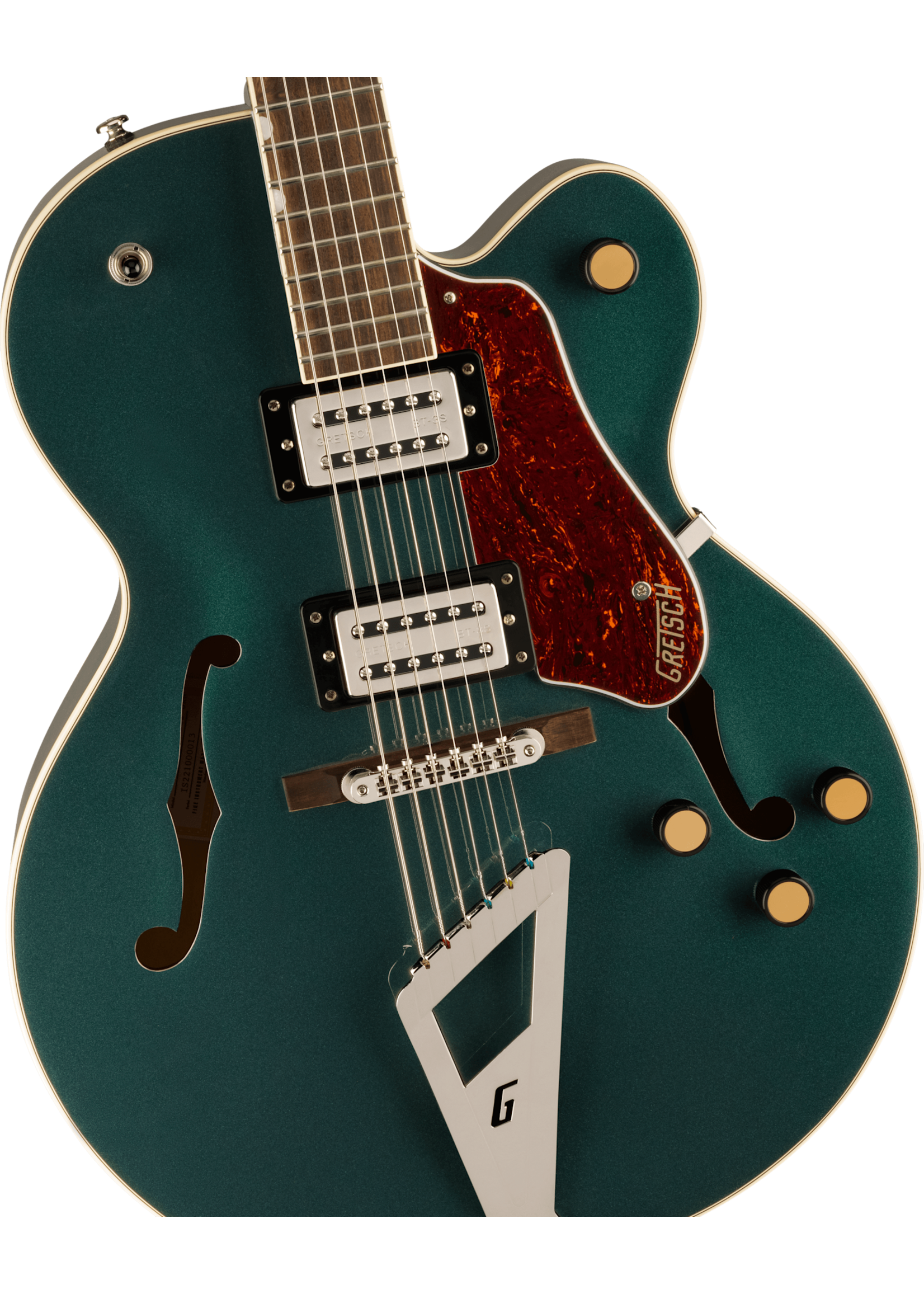 Gretsch Gretsch 2817000546 G2420 Streamliner Hollow Body Chromatic II Tailpiece Guitar Cadillac Green