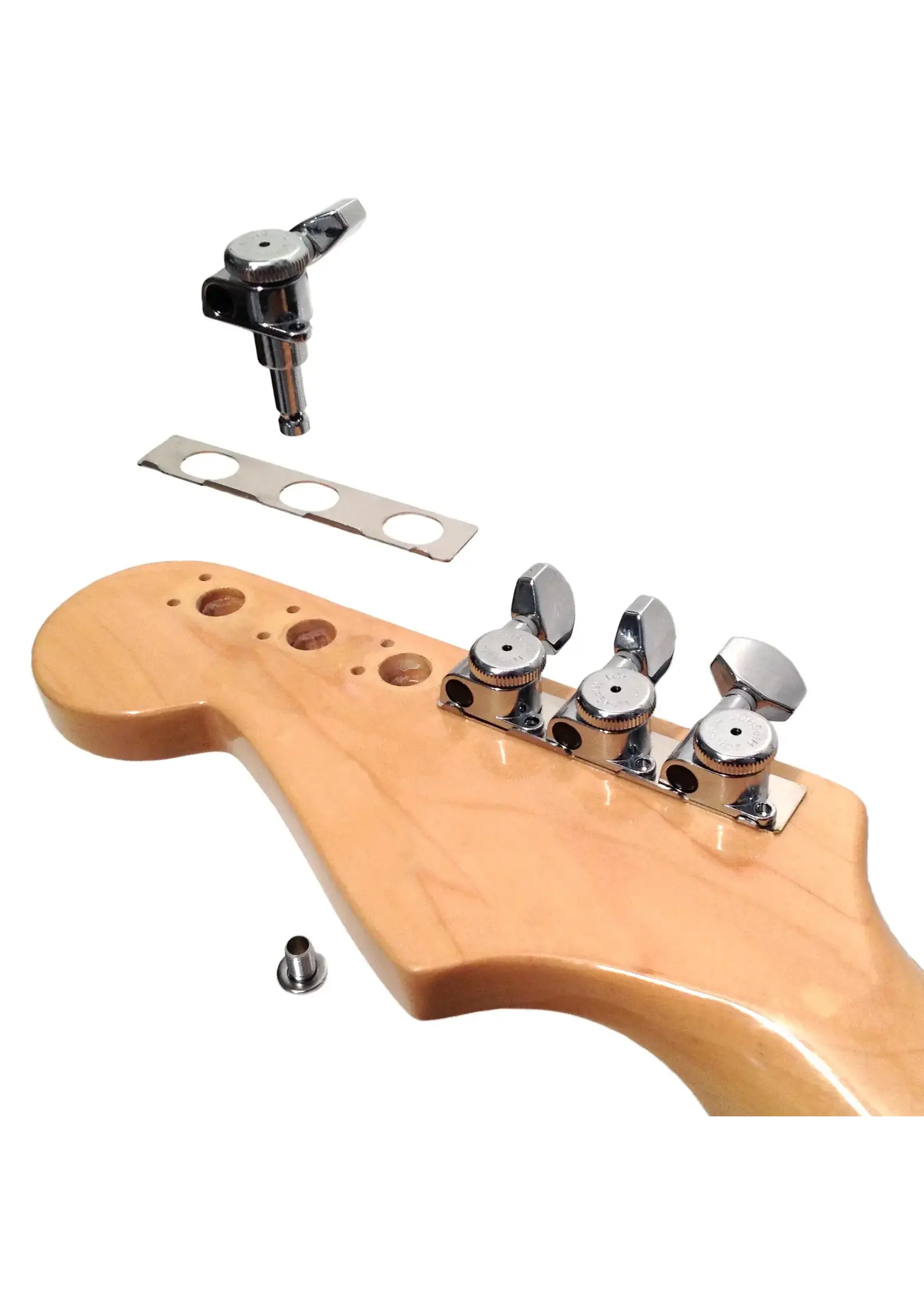 Hipshot Hipshot 6K1GL0C-STAG Guitar Tuner Upgrade Kit for 6 Inline Headstocks (10mm Post Hole)
