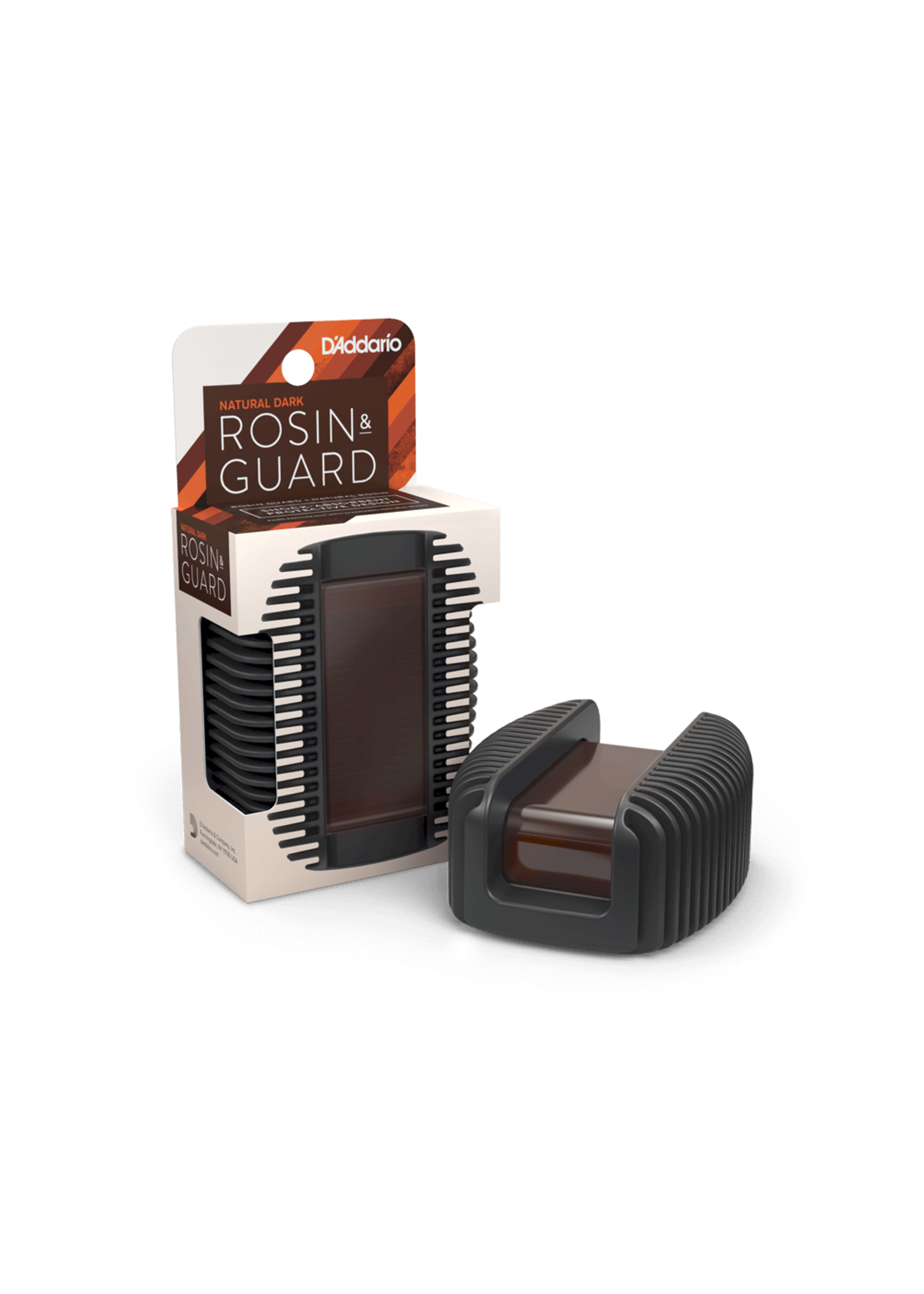 D'Addario D'Addario DRGBK-VR300  Rosin Guard with Natural Dark Rosin