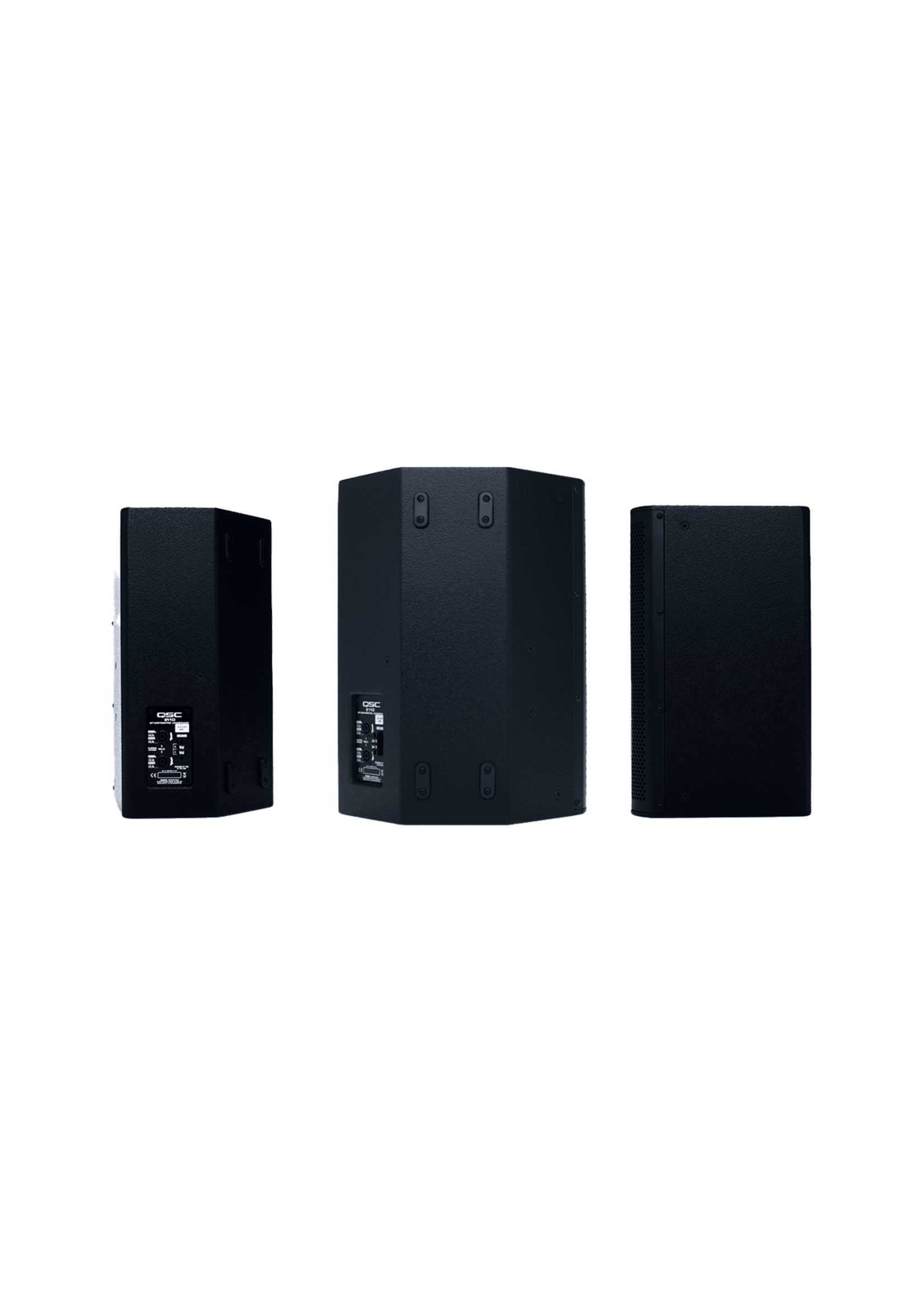 QSC QSC E110-BK 1200W 10 inch Passive Speaker