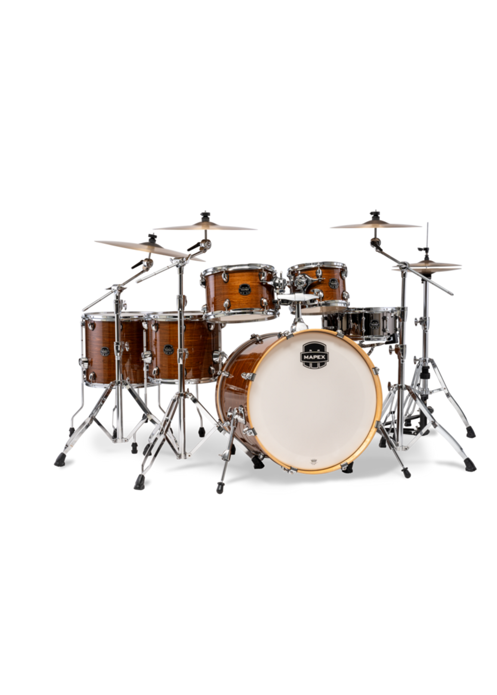 Mapex Mapex Armory AR628SFUV 6-piece Studio Fast Tom Shell Pack Roasted Chestnut