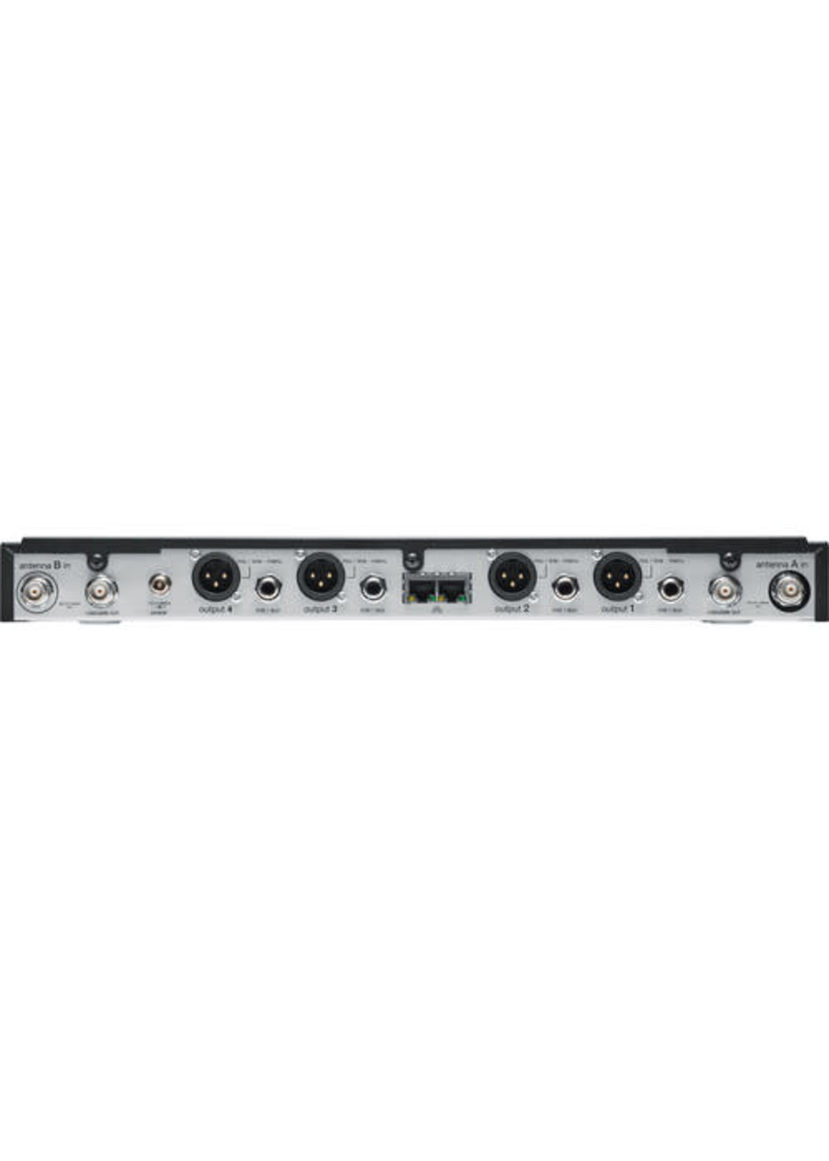 Shure Shure SLXD4Q+ Quad-Channel Digital Wireless Receiver - G57 Band