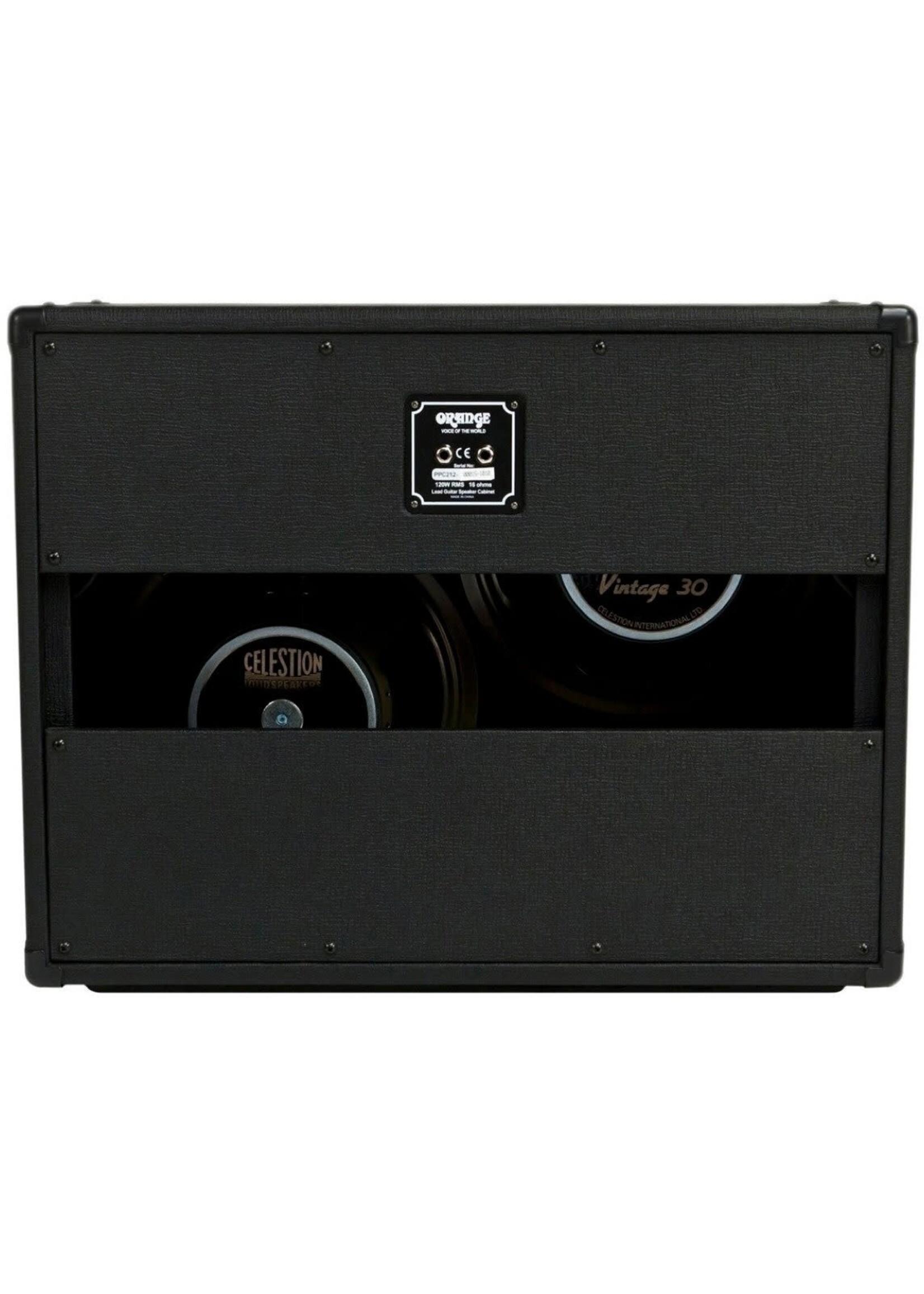 Orange Orange PPC212-OB 120-watt 2x12-inch Open-back Speaker Cabinet Black