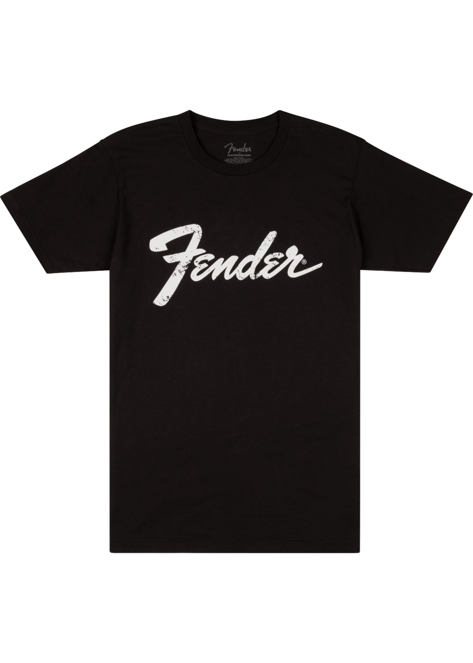 Fender Fender 9192823606 Logo Back T-Shirt Black XL