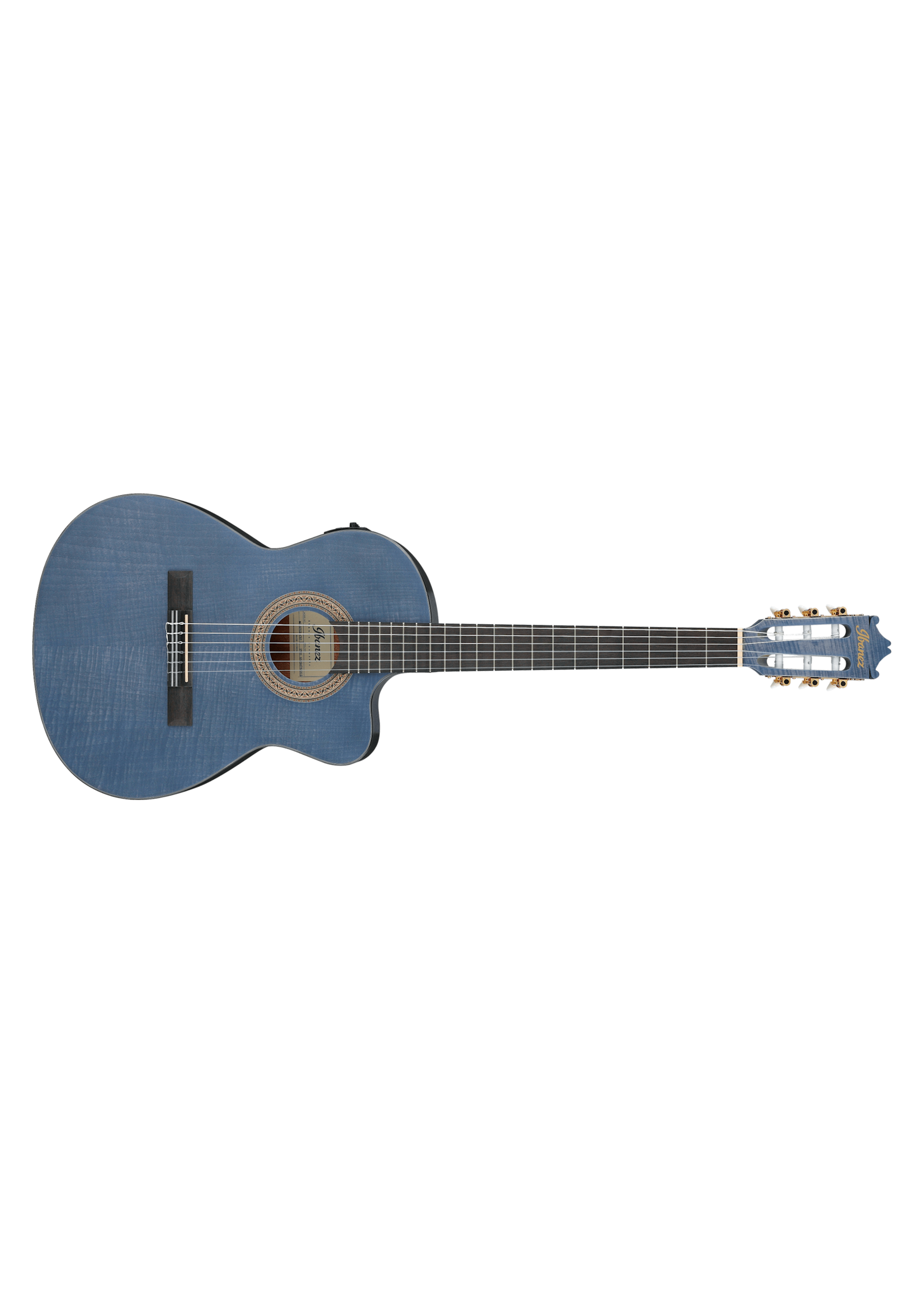 Ibanez Ibanez GA5FMTCEOB Acoustic Electric Nylon String Guitar Open Pore Blueberry