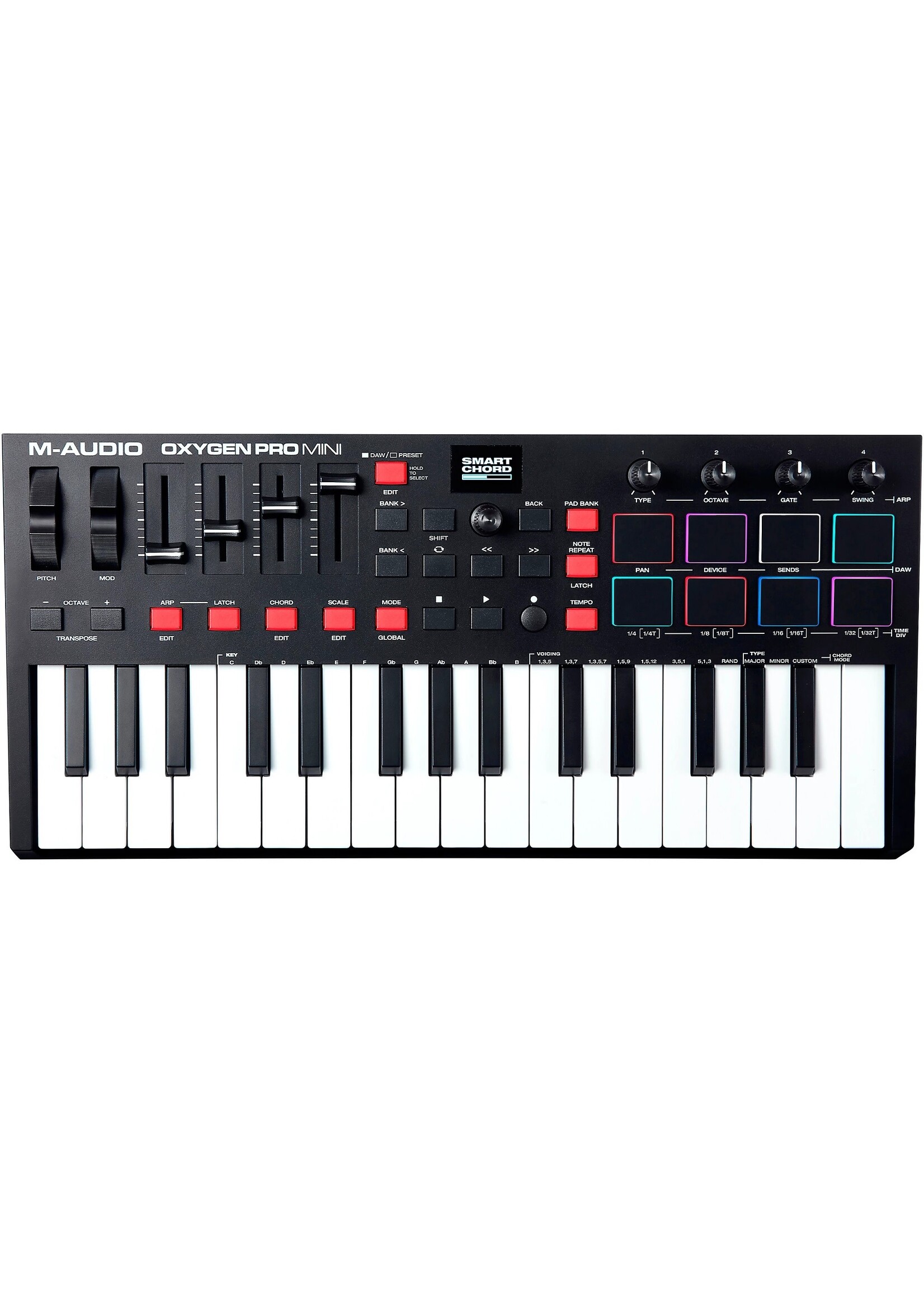 M-Audio M-Audio Oxygen Pro Mini 32-Mini-Key Keyboard Controller