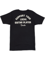 Fender Fender 9193828606 Support Your Local Guitar Player Black T-Shirt XL